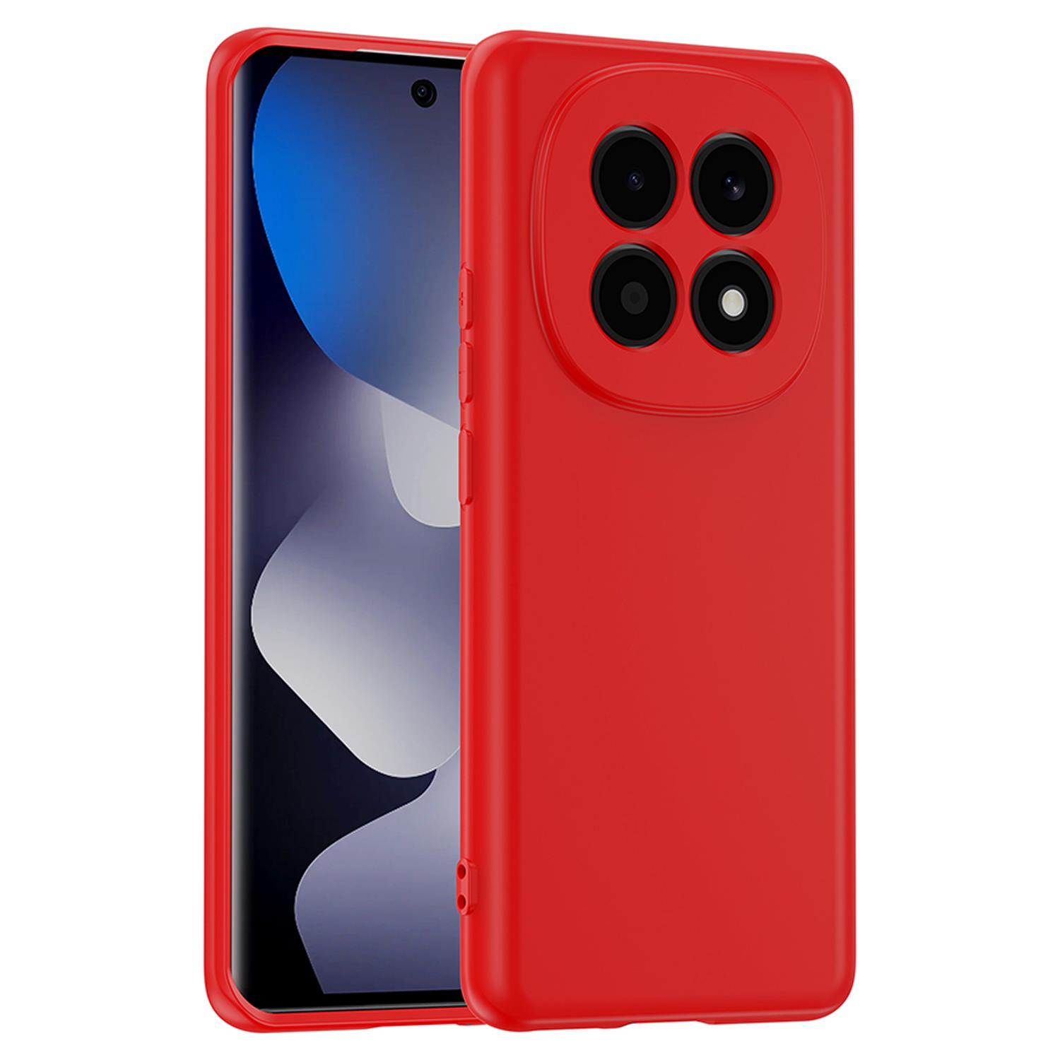 Microsonic Xiaomi Redmi Note 15 5G Kılıf Groovy Soft Kırmızı