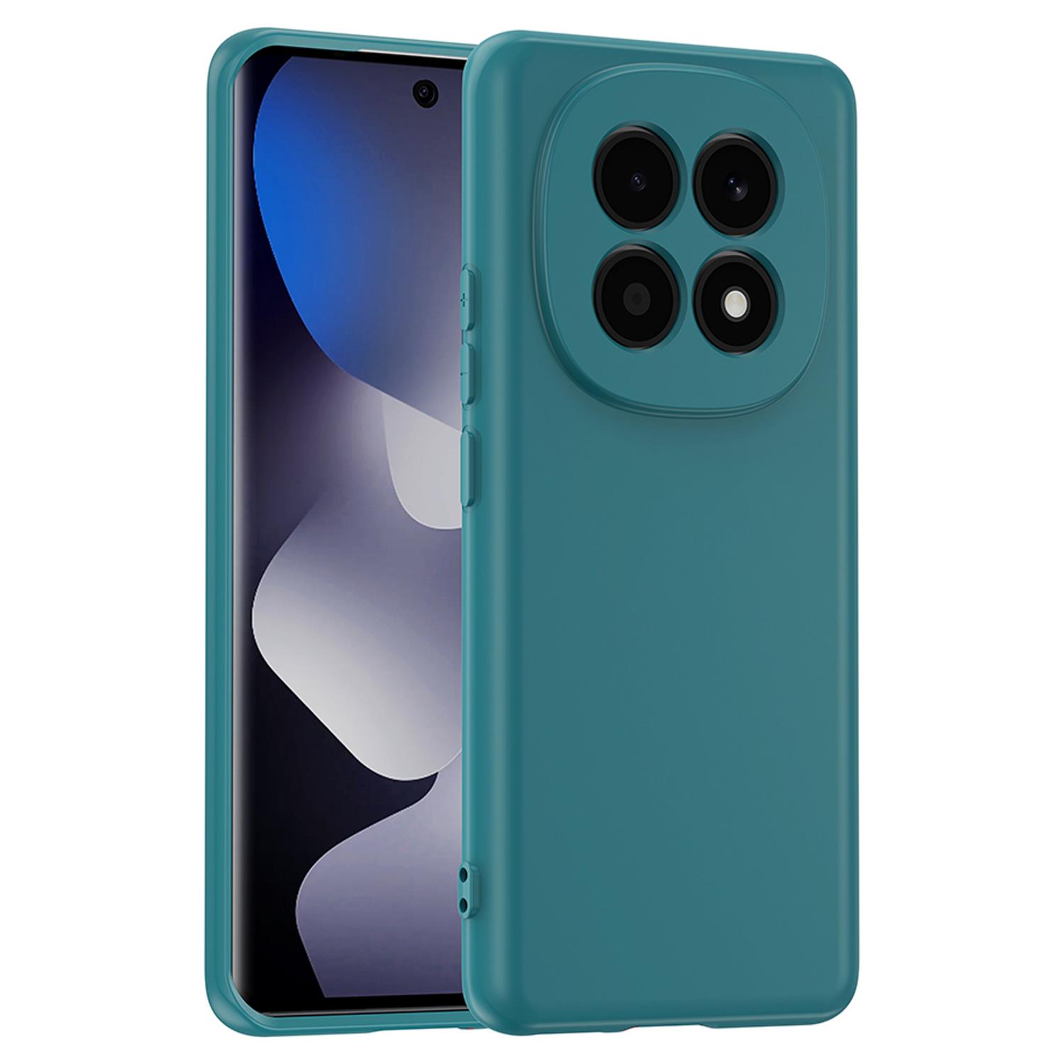 Microsonic Xiaomi Redmi Note 15 5G Kılıf Groovy Soft Koyu Yeşil