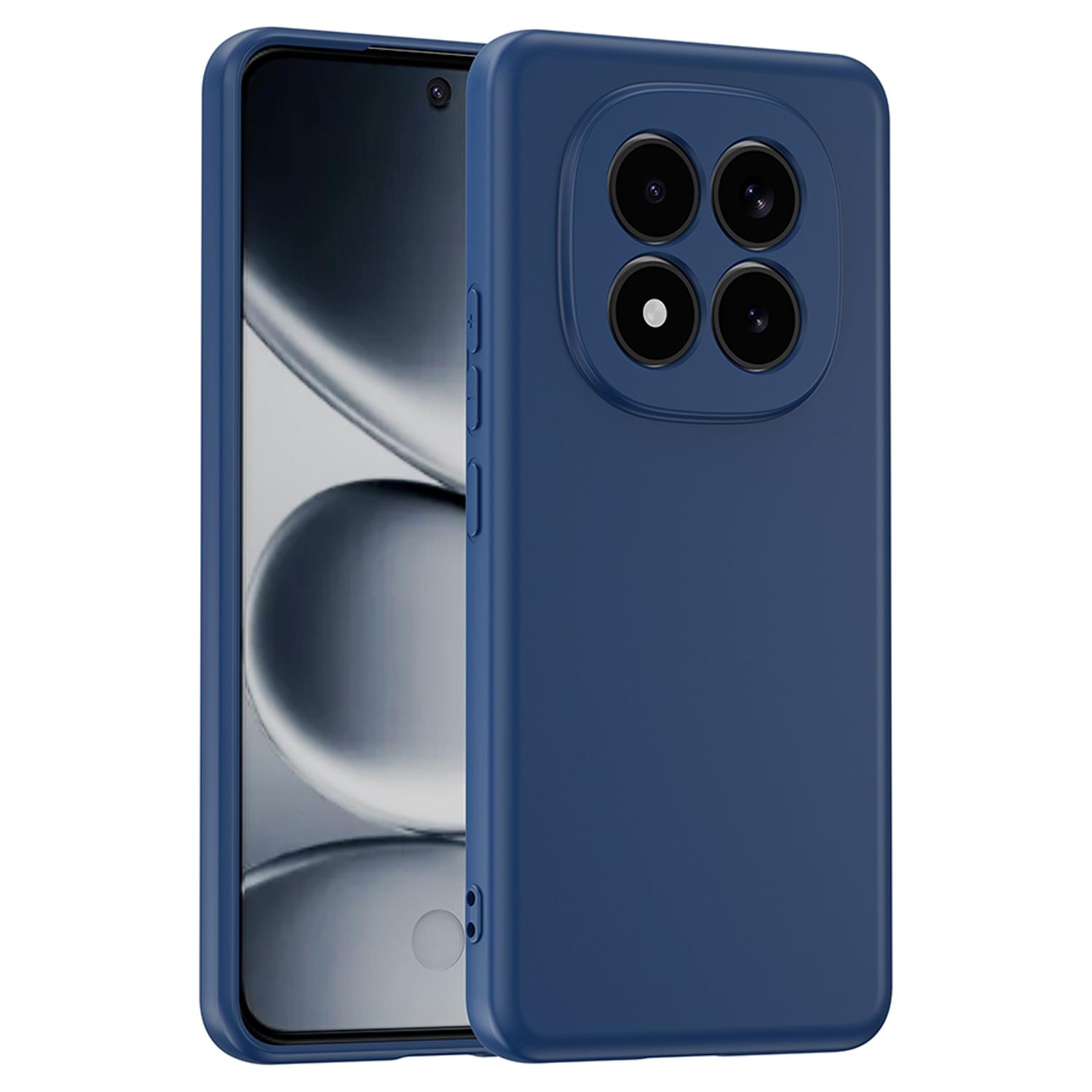 Microsonic Xiaomi Redmi Note 15 Pro 4G Kılıf Groovy Soft Lacivert