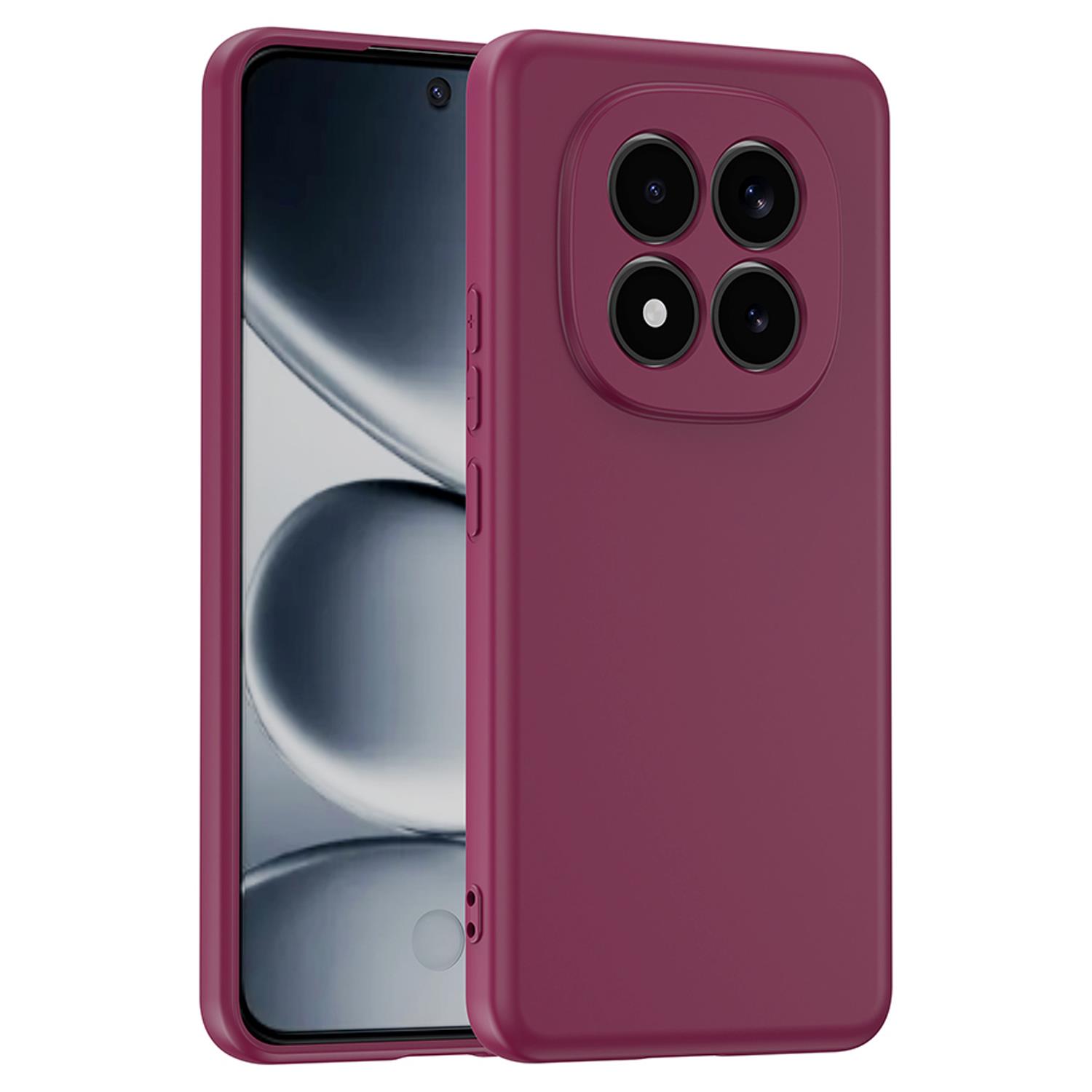 Microsonic Xiaomi Redmi Note 15 Pro 4G Kılıf Groovy Soft Mor