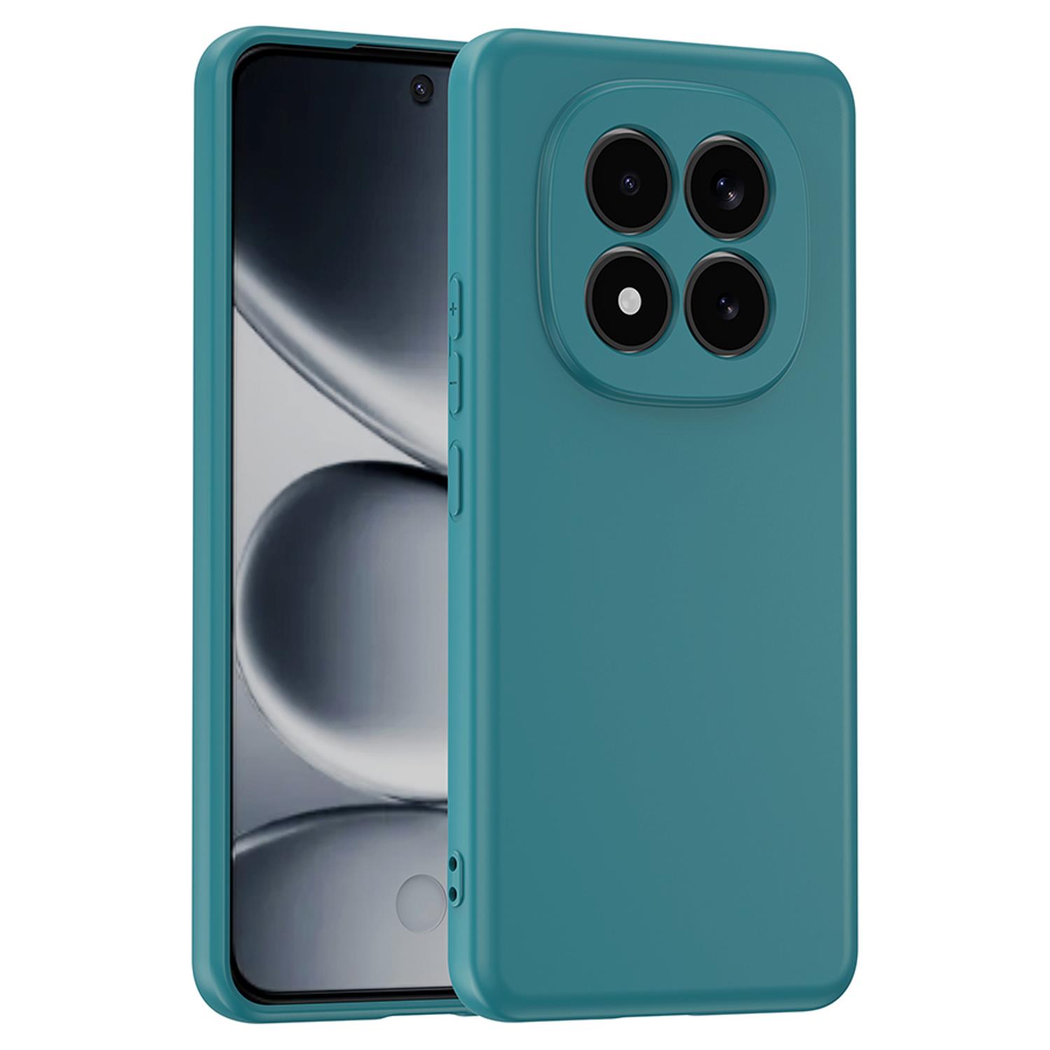 Microsonic Xiaomi Redmi Note 15 Pro 5G Kılıf Groovy Soft Koyu Yeşil