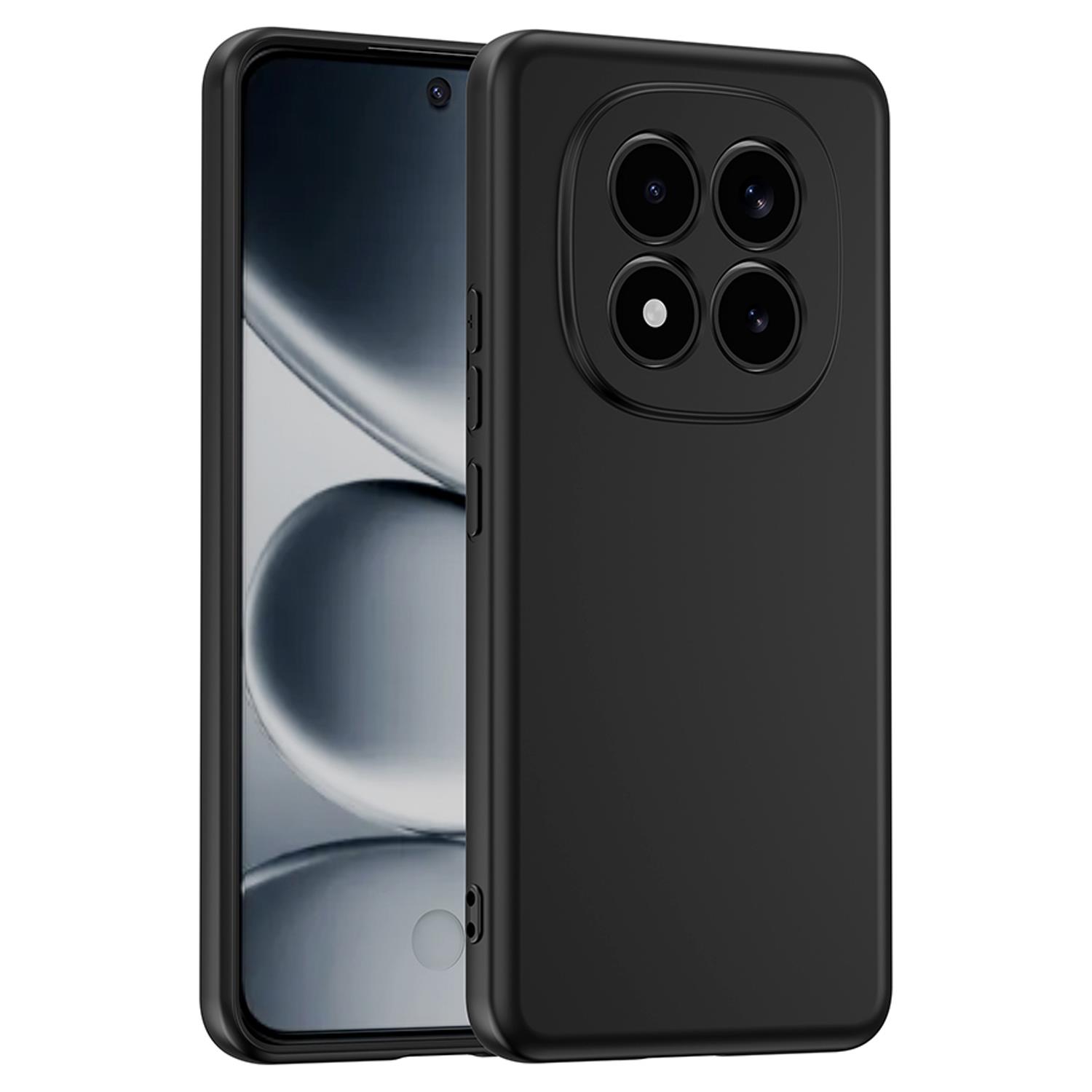 Microsonic Xiaomi Redmi Note 15 Pro 5G Kılıf Groovy Soft Siyah