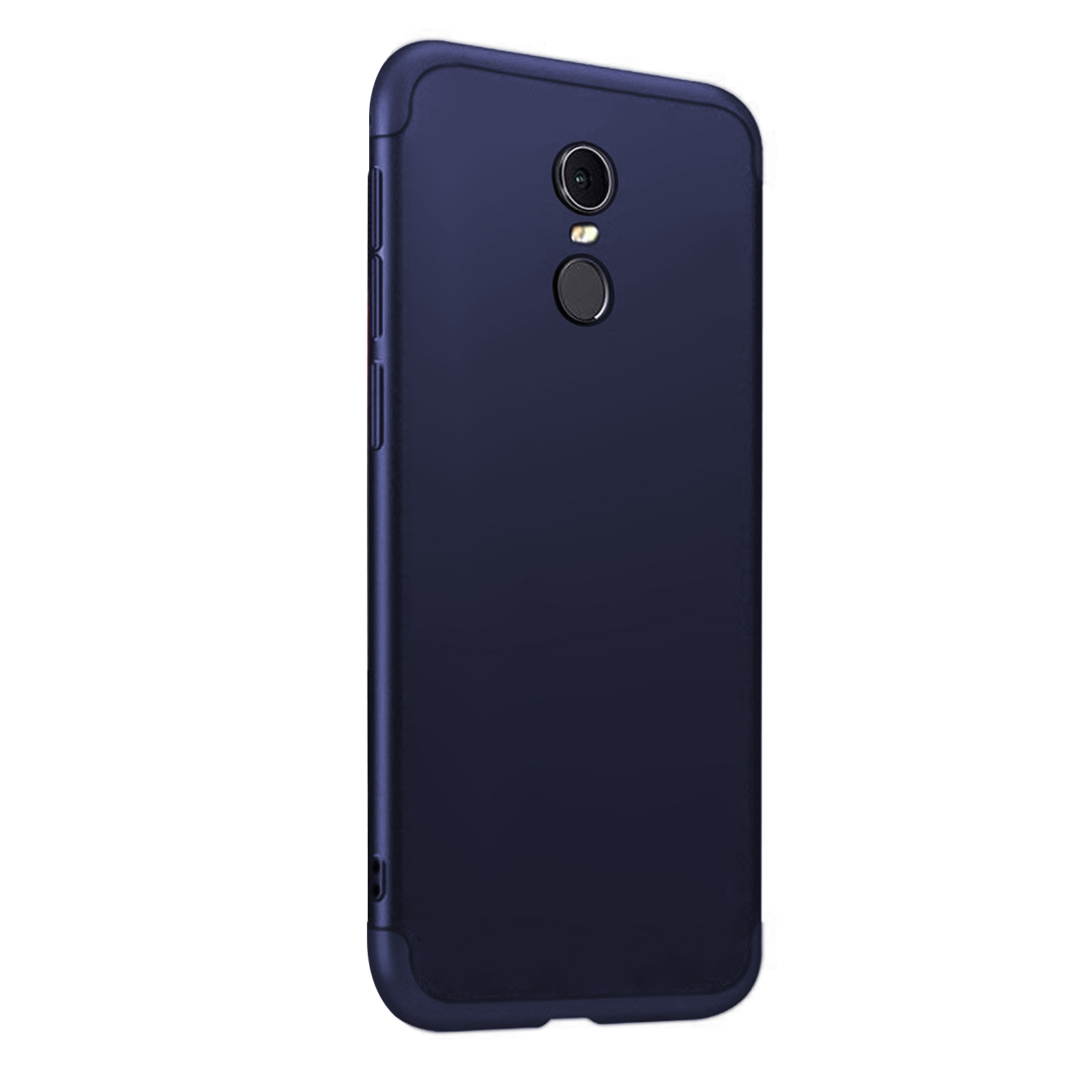 Microsonic Xiaomi Redmi Note 4X Kılıf Double Dip 360 Protective Lacivert