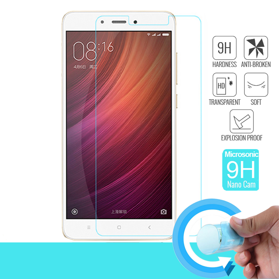 Microsonic Temperli Cam Ekran koruyucu Xiaomi Redmi Note 4X Kırılmaz film