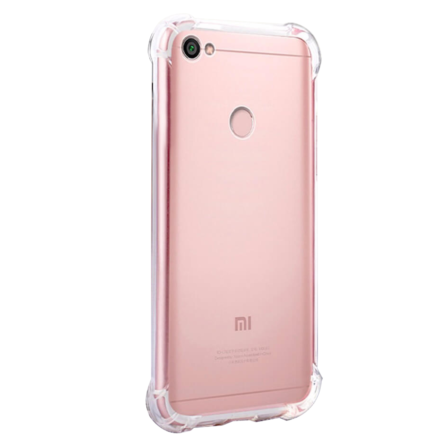 Microsonic Xiaomi Redmi Note 5A Kılıf Anti Shock Silikon Şeffaf