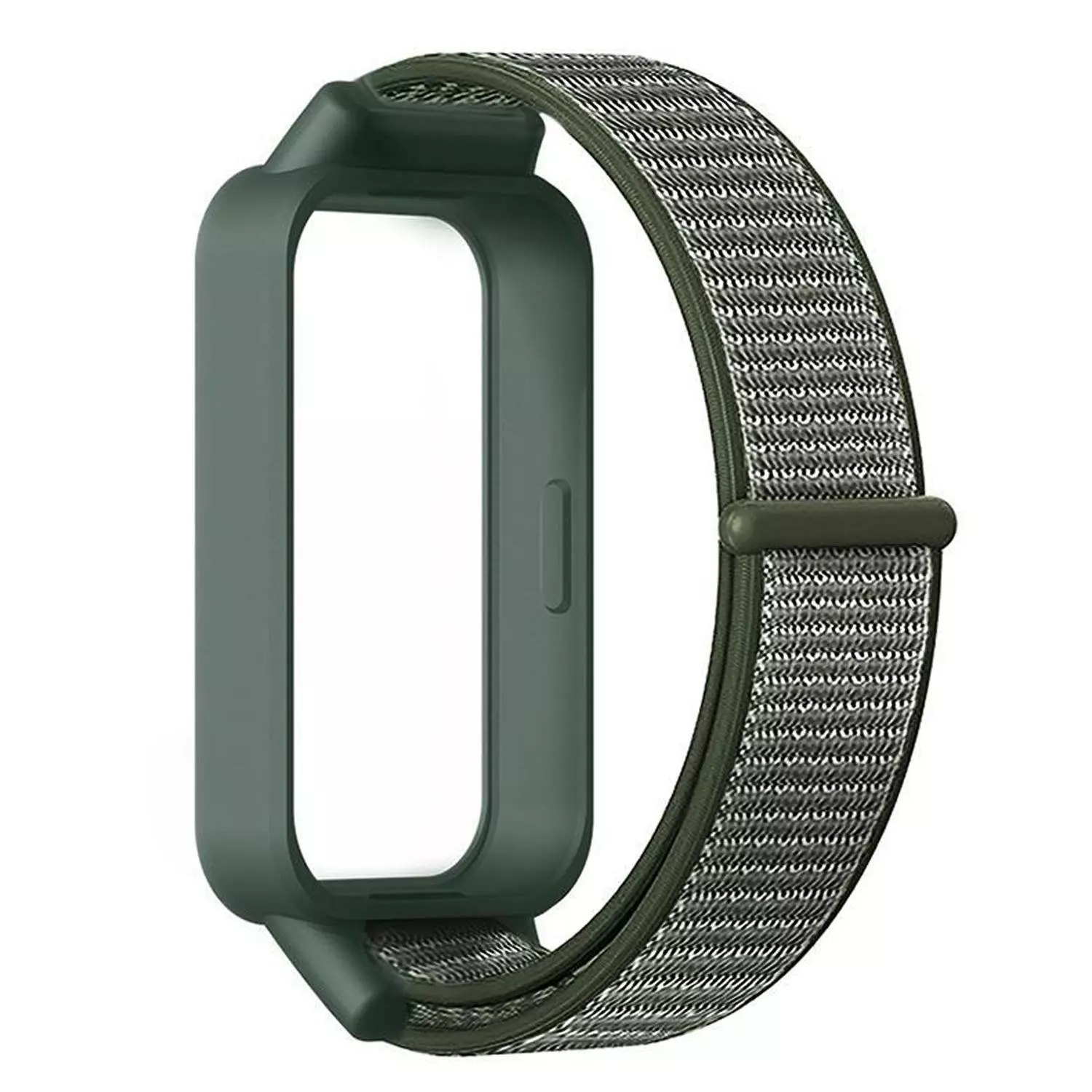 Microsonic Xiaomi Smart Band 9 Active Hasırlı Kordon Woven Sport Loop Koyu Yeşil