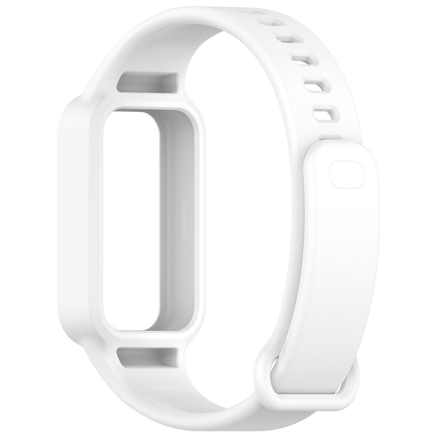 Microsonic Xiaomi Smart Band 9 Active Kordon Silicone Sport Band Beyaz