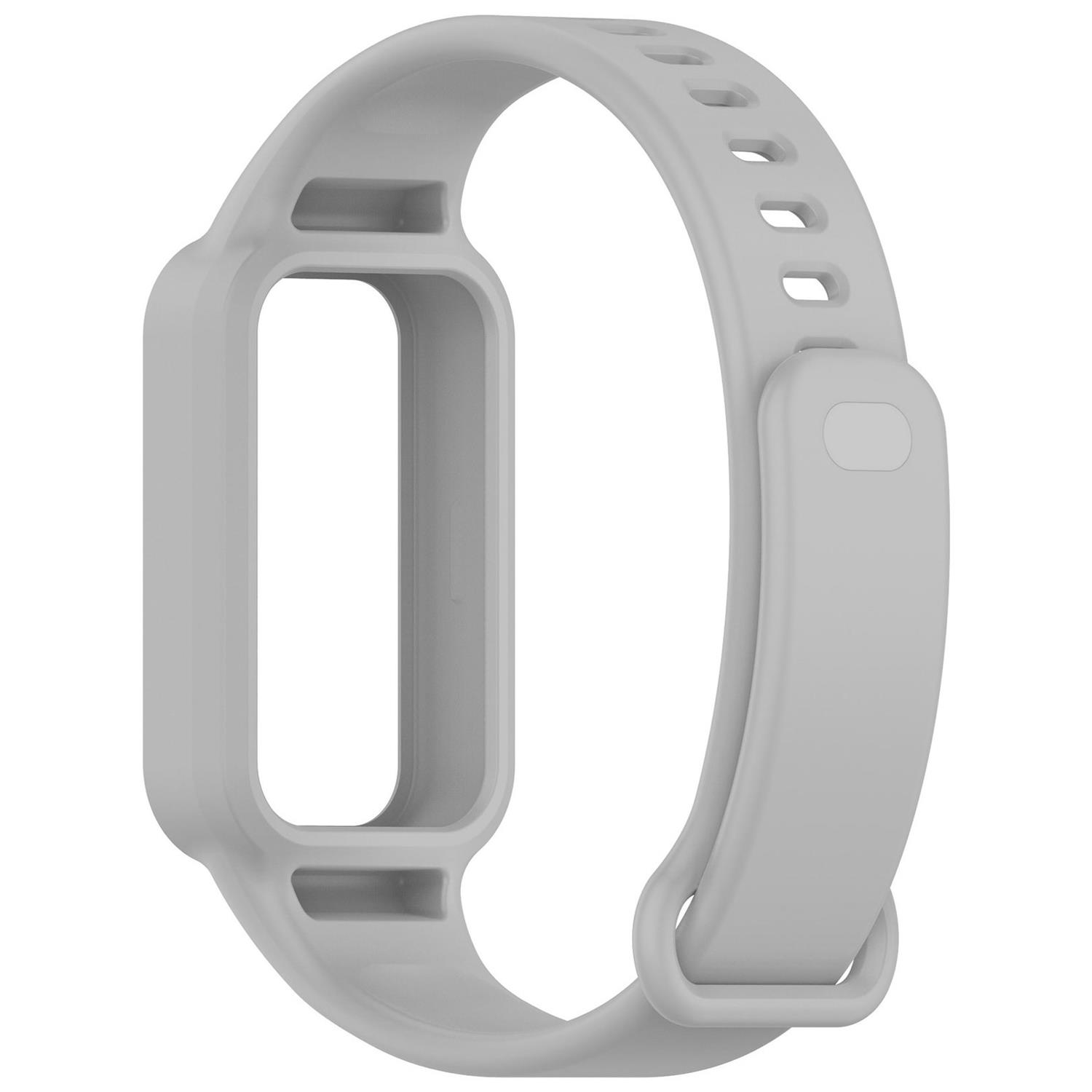 Microsonic Xiaomi Smart Band 9 Active Kordon Silicone Sport Band Gri