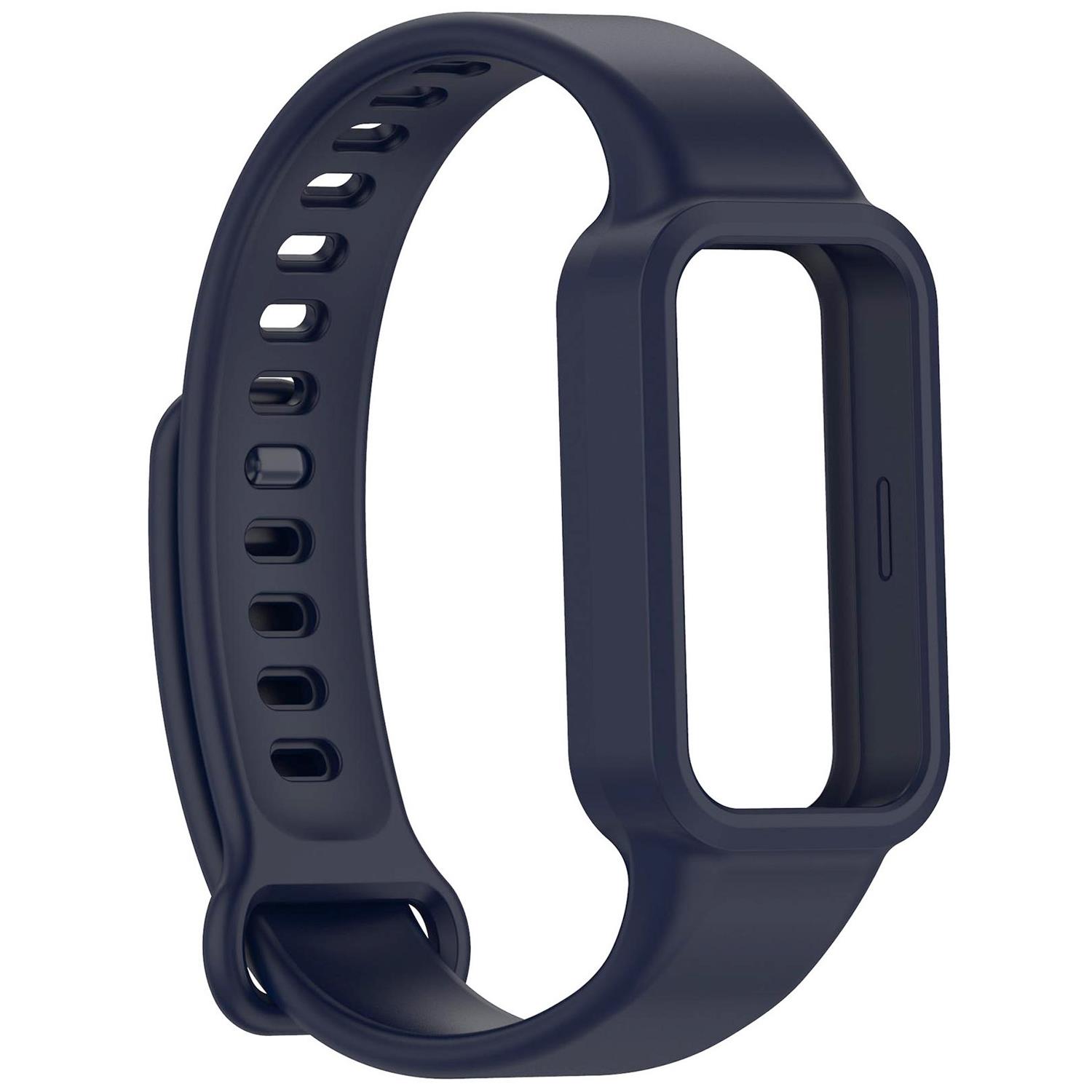 Microsonic Xiaomi Smart Band 9 Active Kordon Silicone Sport Band Lacivert