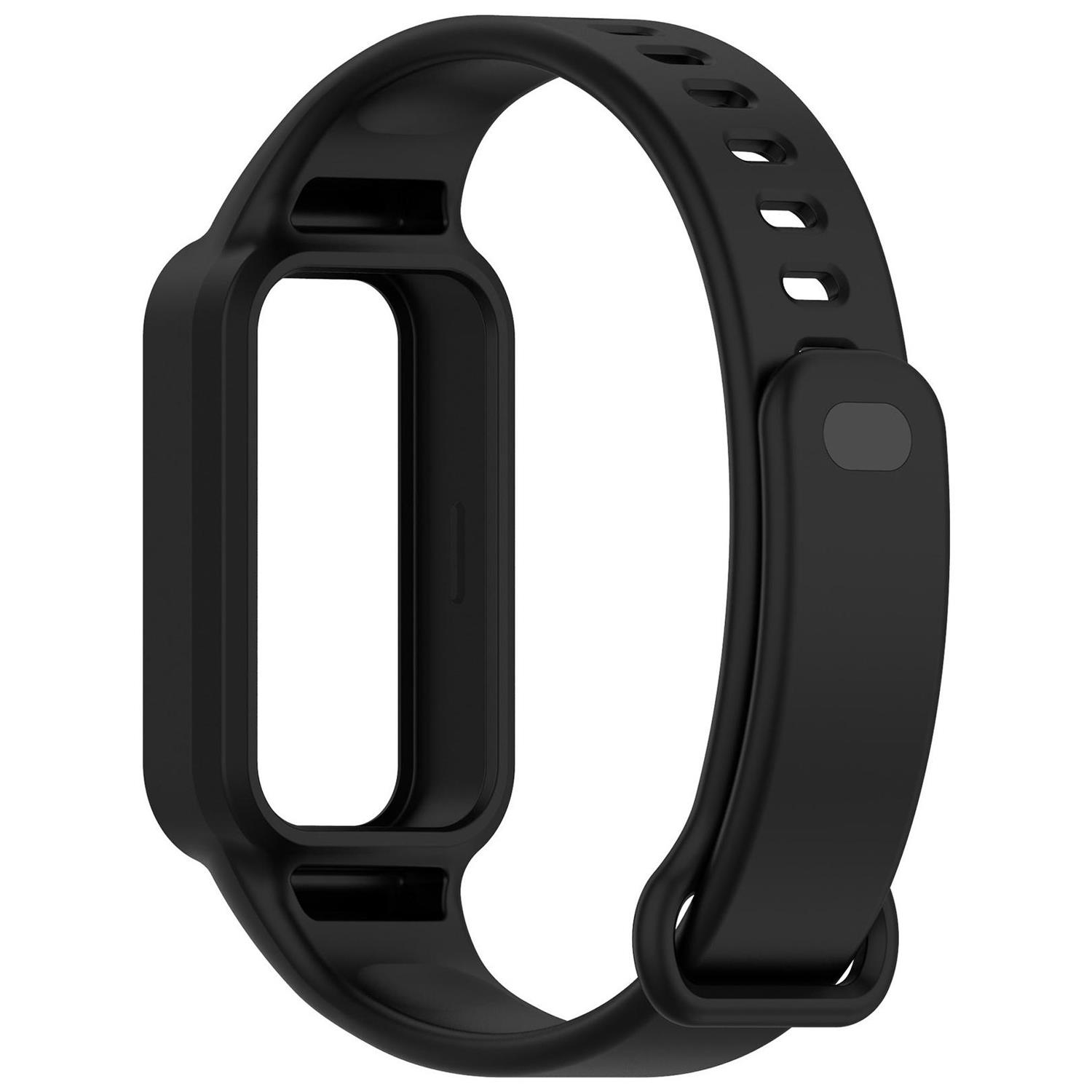 Microsonic Xiaomi Smart Band 9 Active Kordon Silicone Sport Band Siyah