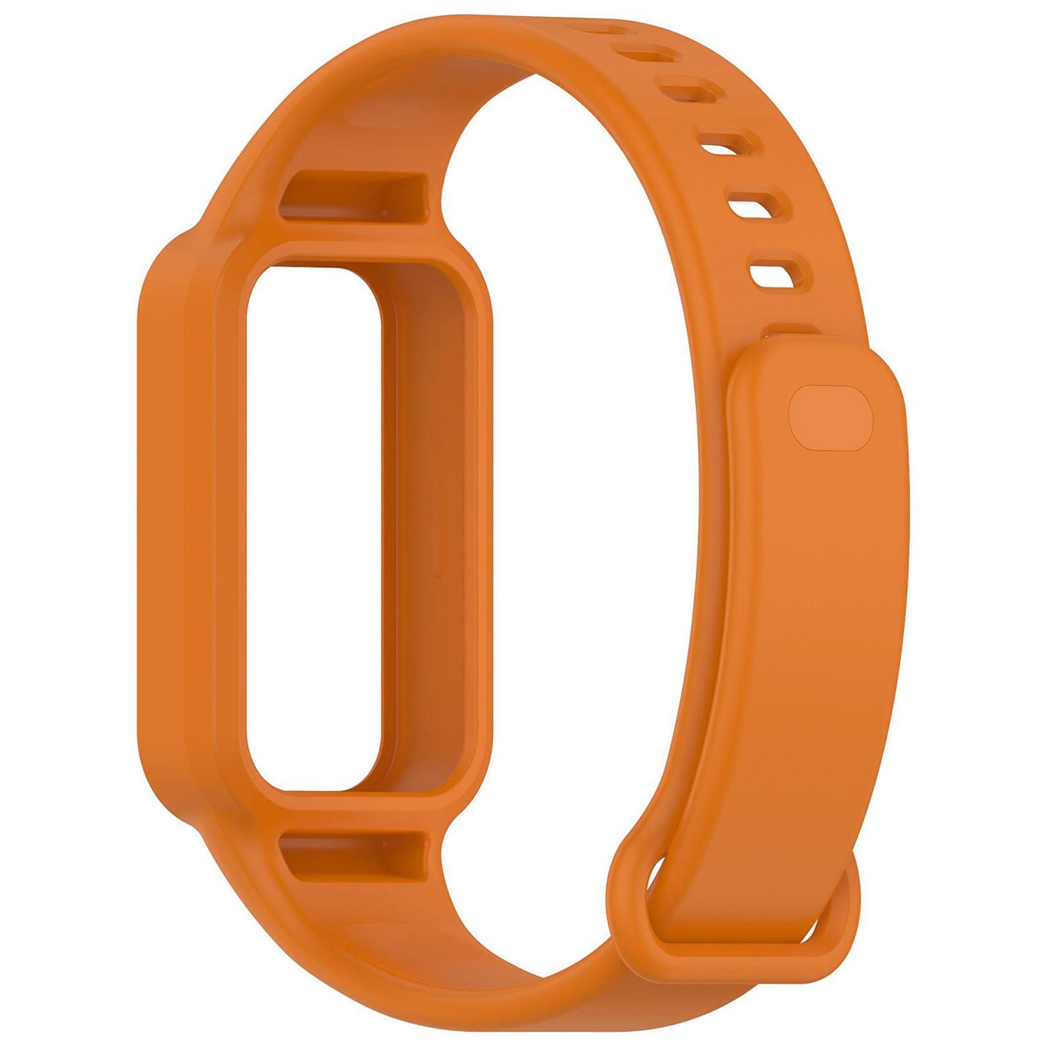 Microsonic Xiaomi Smart Band 9 Active Kordon Silicone Sport Band Turuncu