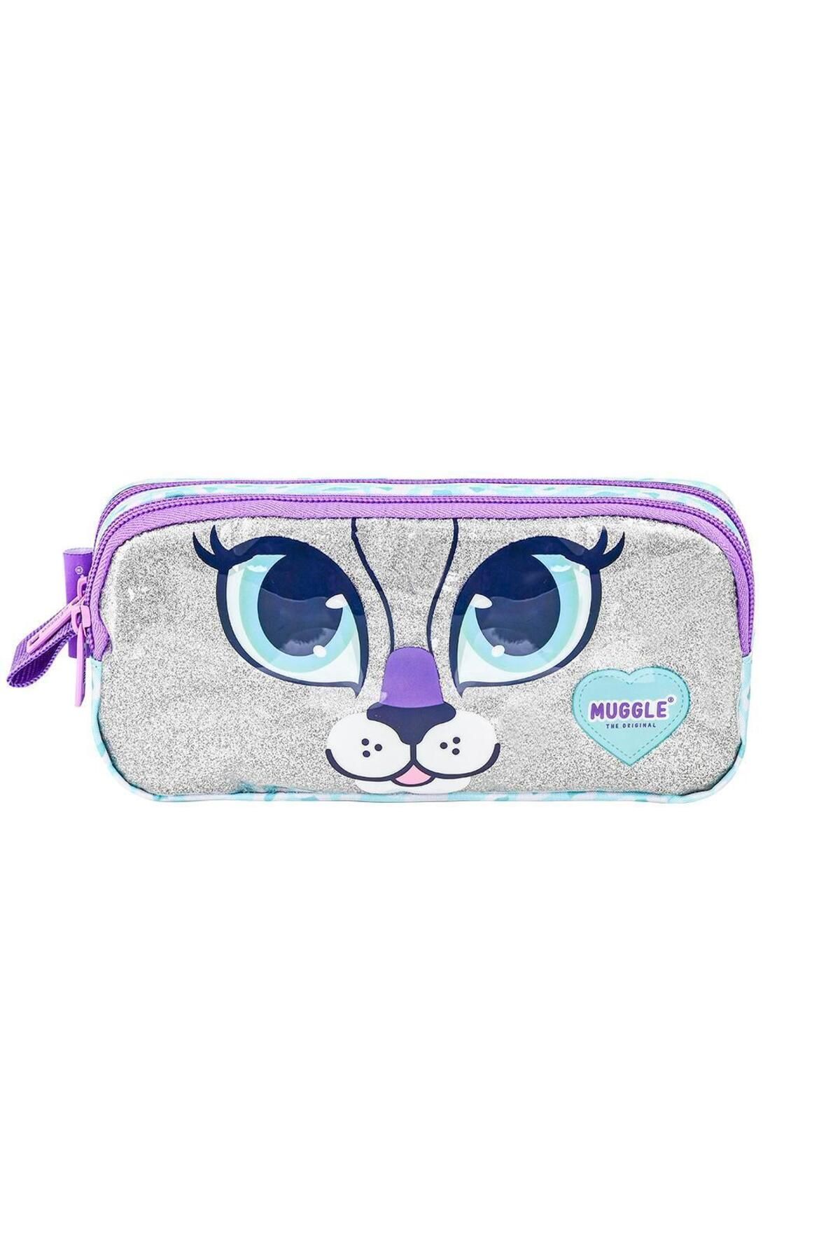 Mikro Muggle Shimmer Cat Kalem Çantası MU-9051