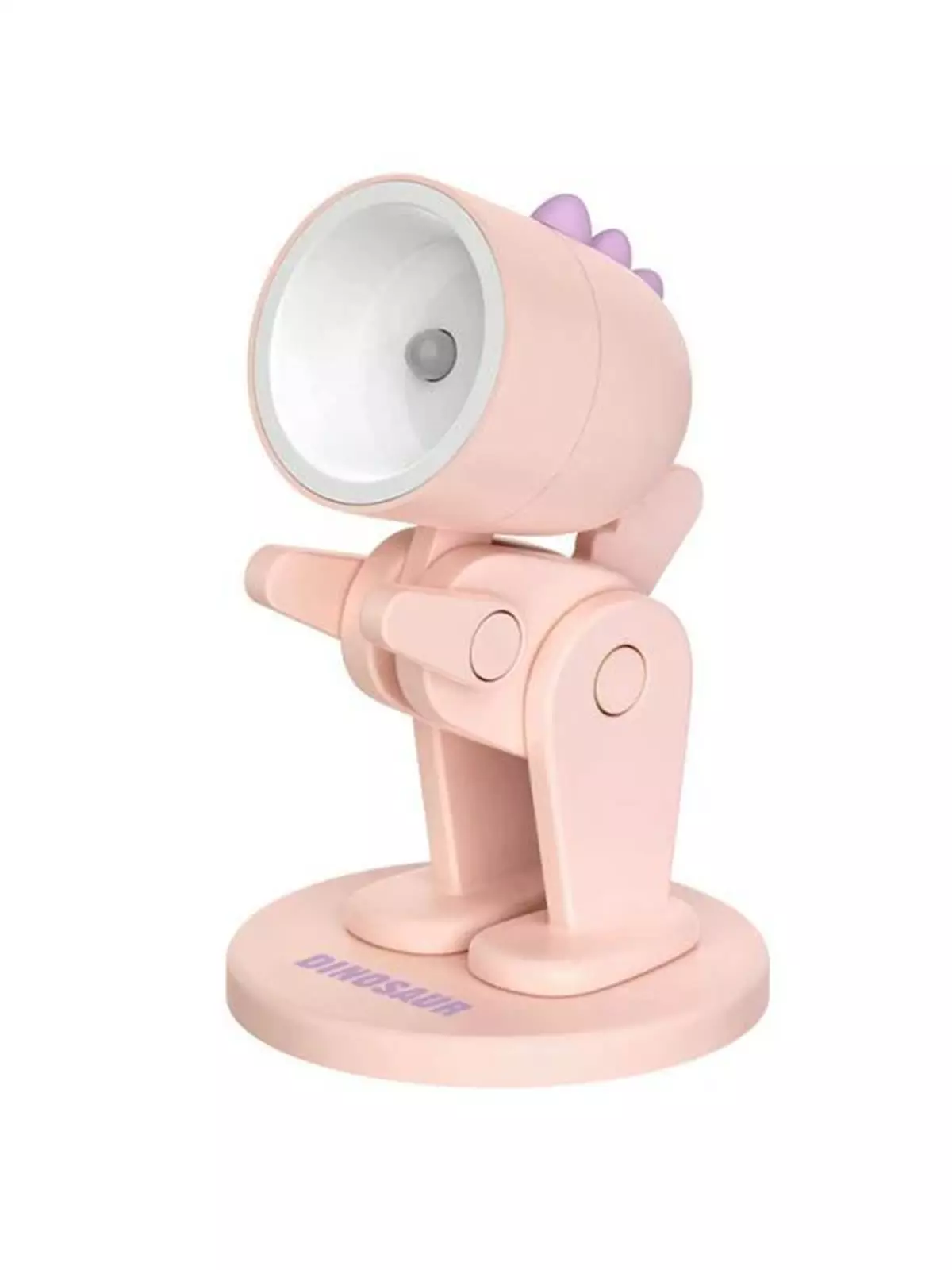 Mini Pembe Led Gece Lambası Sevimli Dinazor Çocuklar Yatak Odası Başucu Oyuncak Masa Lambası