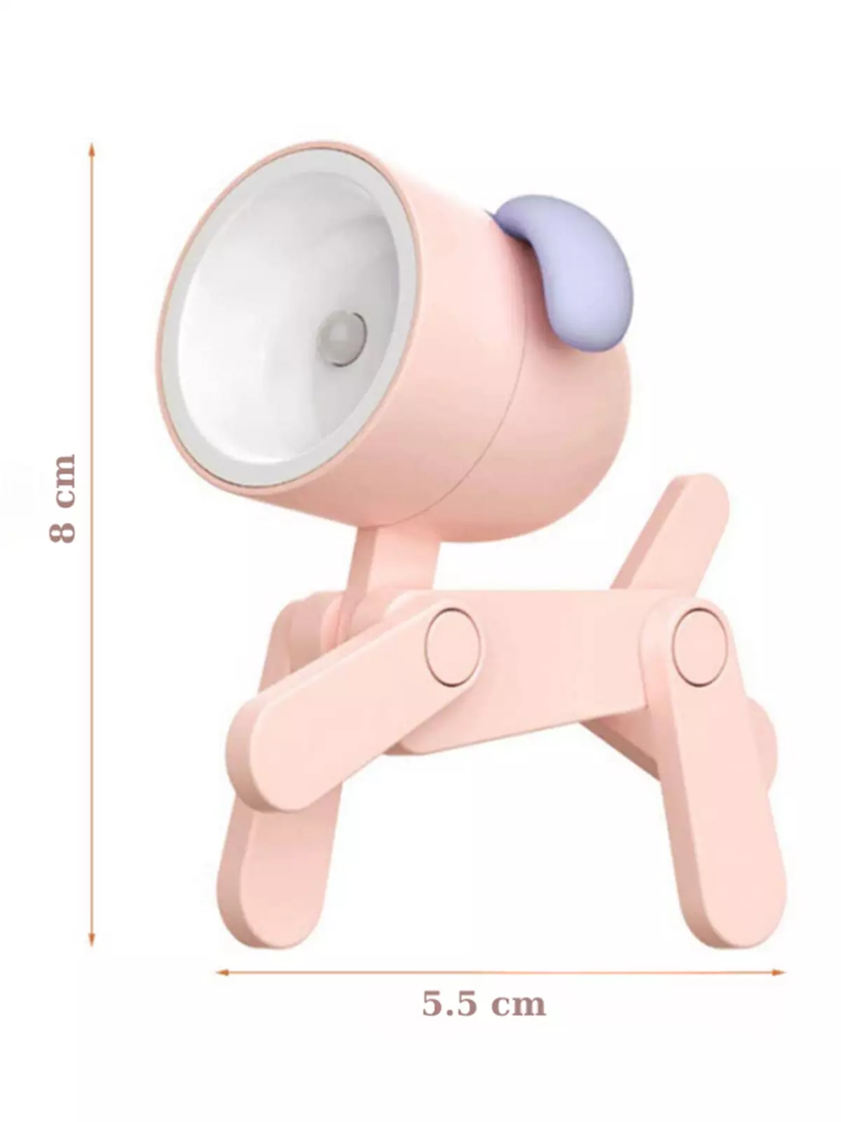 Mini Pembe Led Gece Lambası Sevimli Tavşan Çocuklar Yatak Odası Başucu Oyuncak Masa Lambası