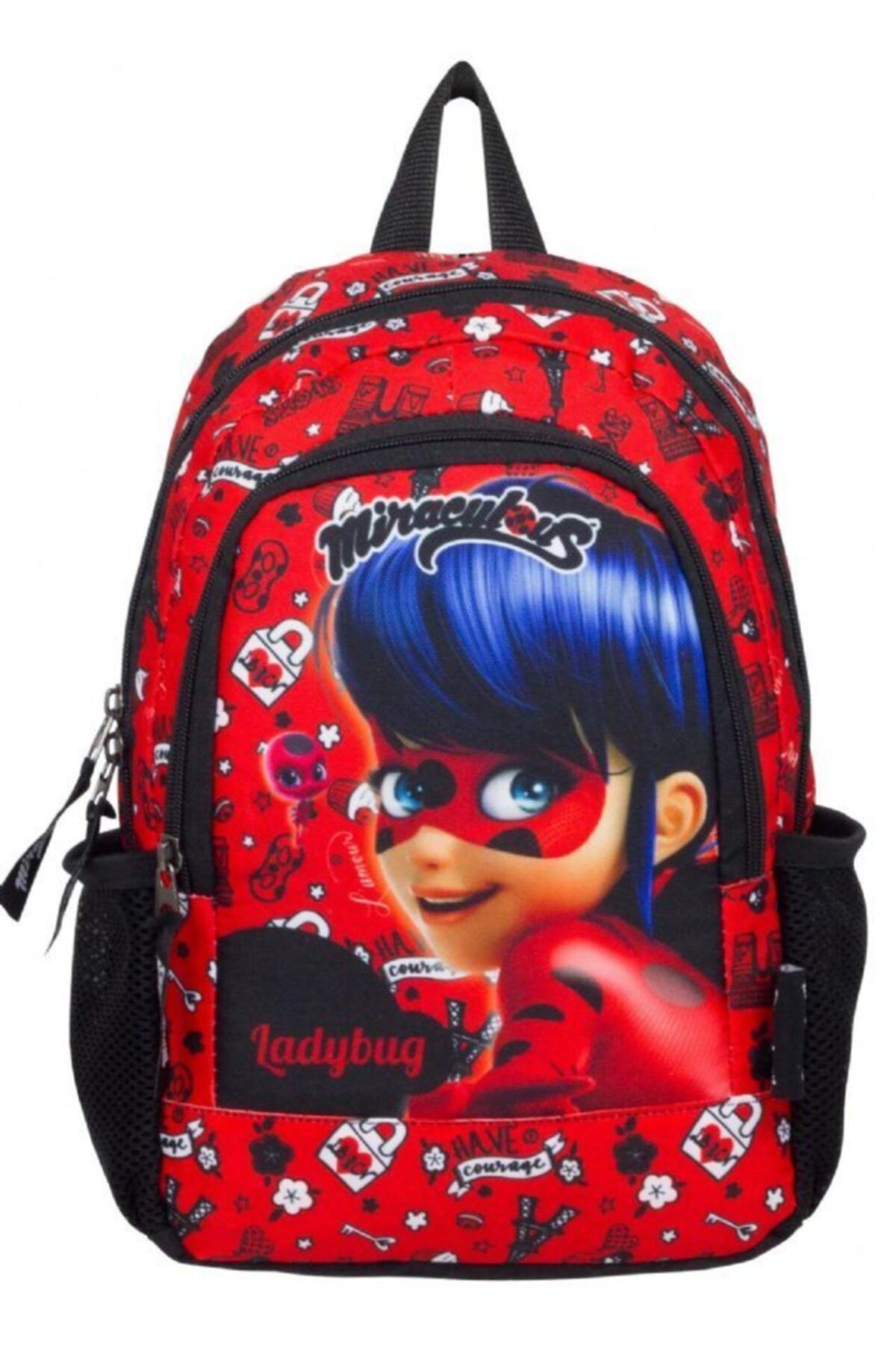 Miraculous Lady Bug Kız Çocuk Sırt Çantası (anaokulu, Günlük)