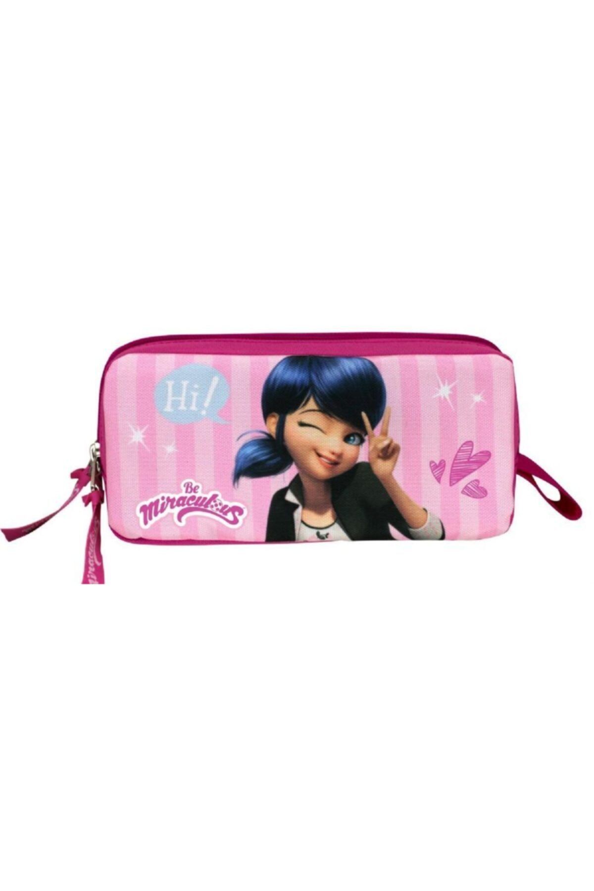 Miraculous Lady Bug Marinette Kalem Çantası - Pembe