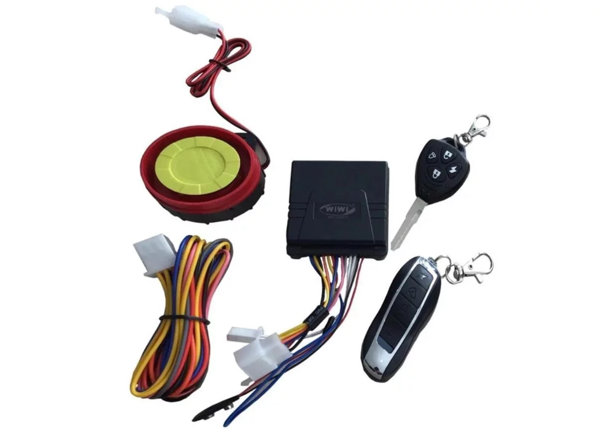 Motosiklet Alarm Ve Çalıştırma Seti Motosiklet Uzaktan Kumanda Alarm Sistemi