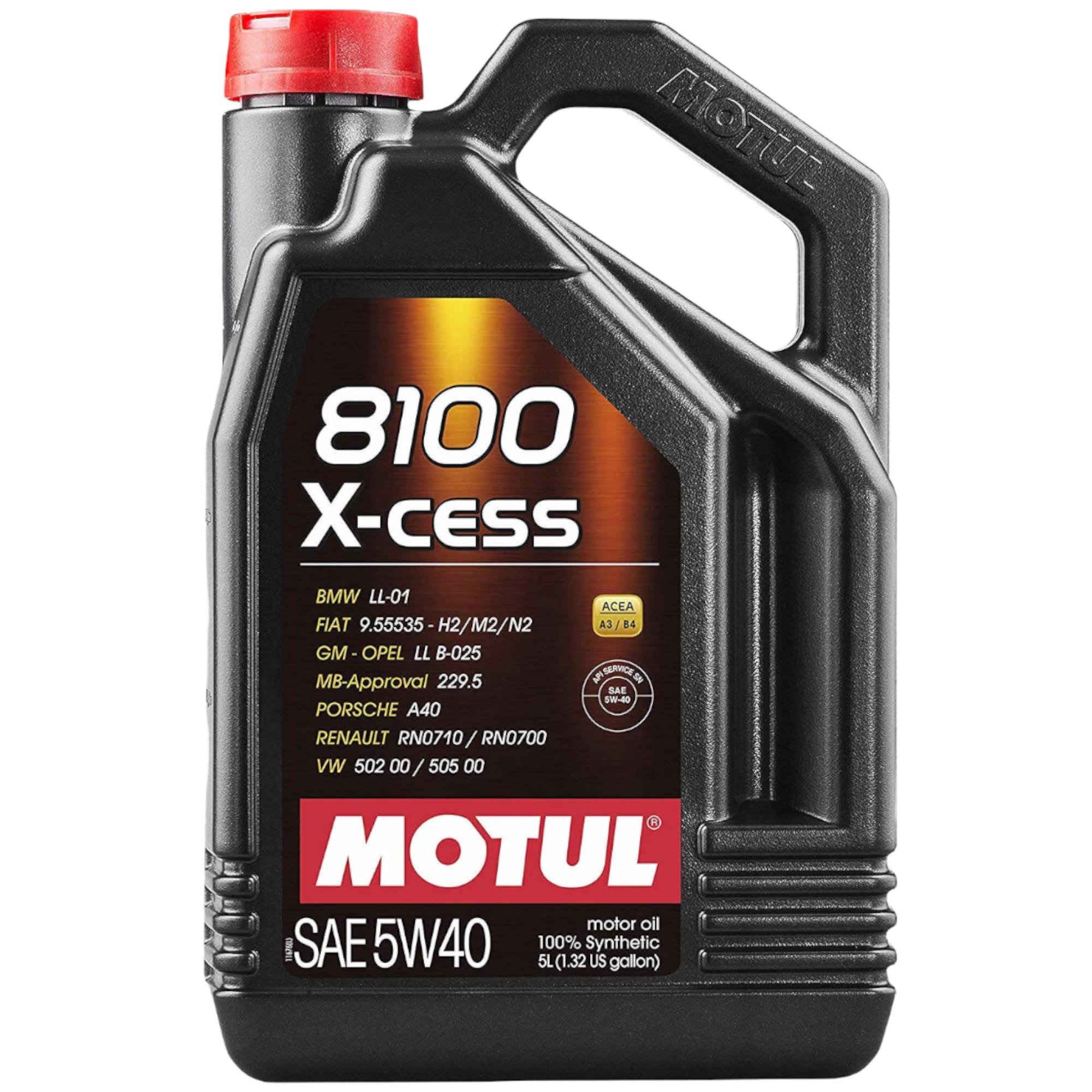 MOTUL 8100 X-CESS 5W40 5LT.