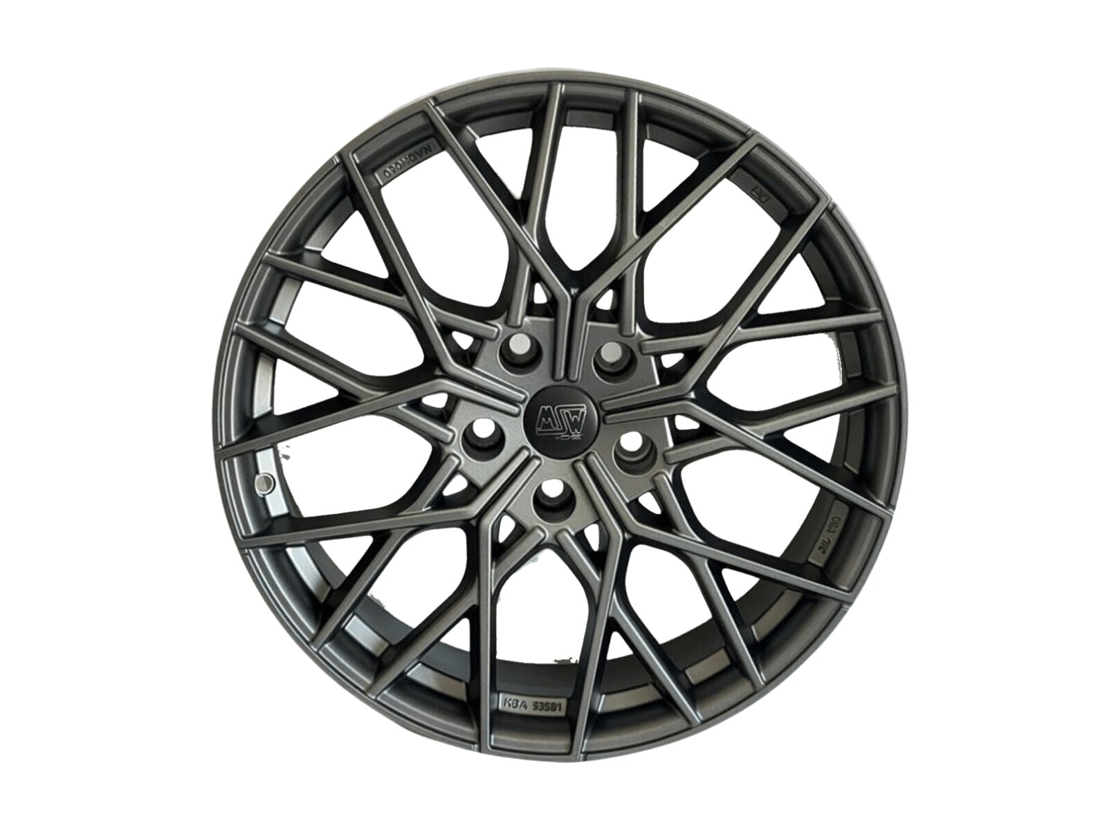 MSW74  8,0X19 5X112 ET27 73,1 MATT GRAPHITE