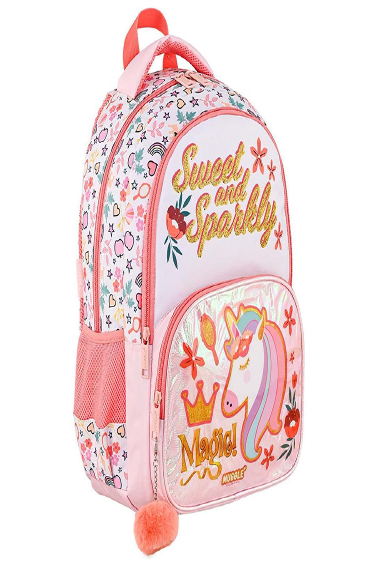 Muggle Mu 9046 Sweet And Sparkly Koleksiyonu Ilkokul Çantası