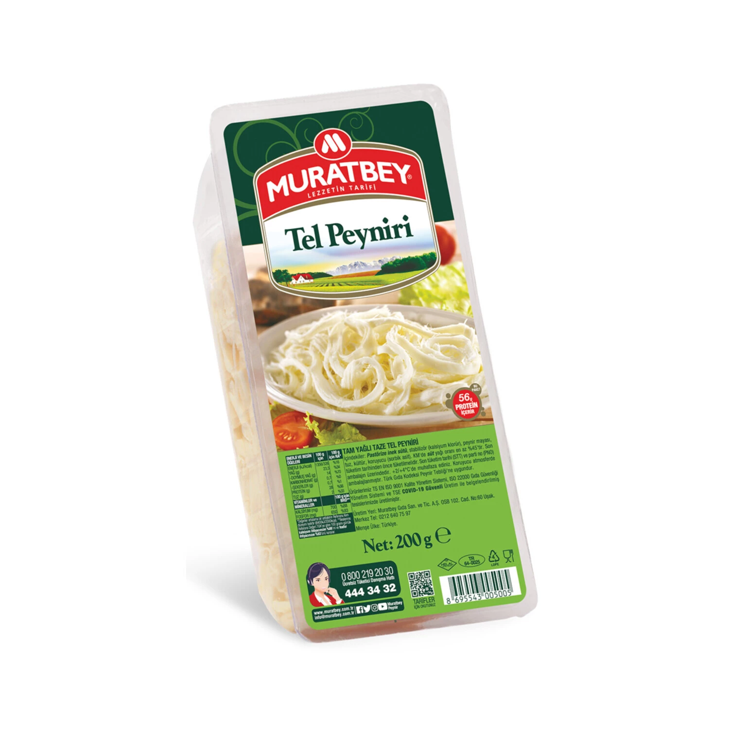 Muratbey Tel Peyniri 200 G