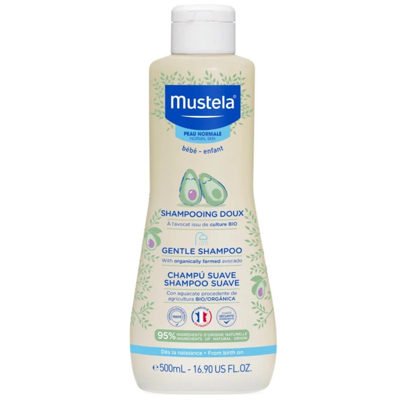 Mustela Gentle Göz Yakmayan Bebek Şampuanı 500 ml