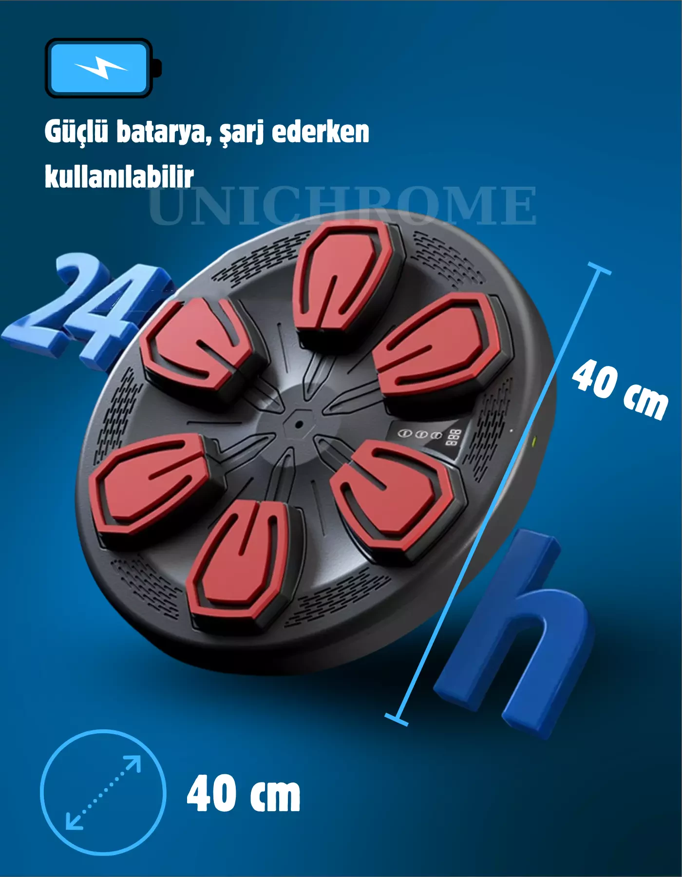 Müzik Boks Makinesi Akıllı Bluetooth Boks Ekipmanları Boks Meraklıları için, Otomatik Sayma