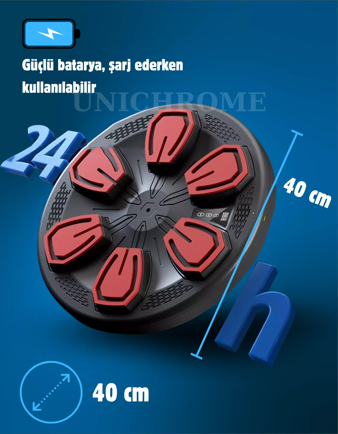 Müzik Boks Makinesi Akıllı Bluetooth Boks Ekipmanları Boks Meraklıları için, Otomatik Sayma