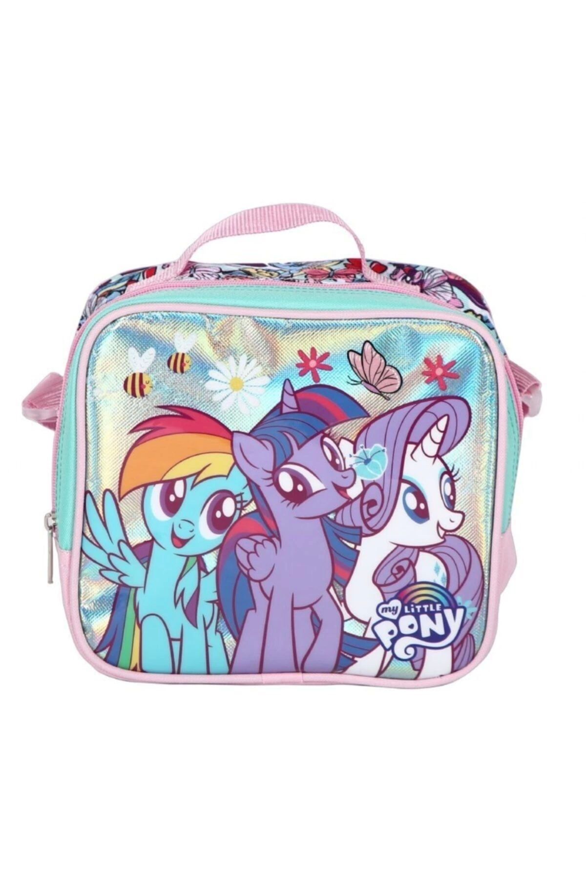 My Little Pony Parlak Simli Kız Çocuk Beslenme Çantası