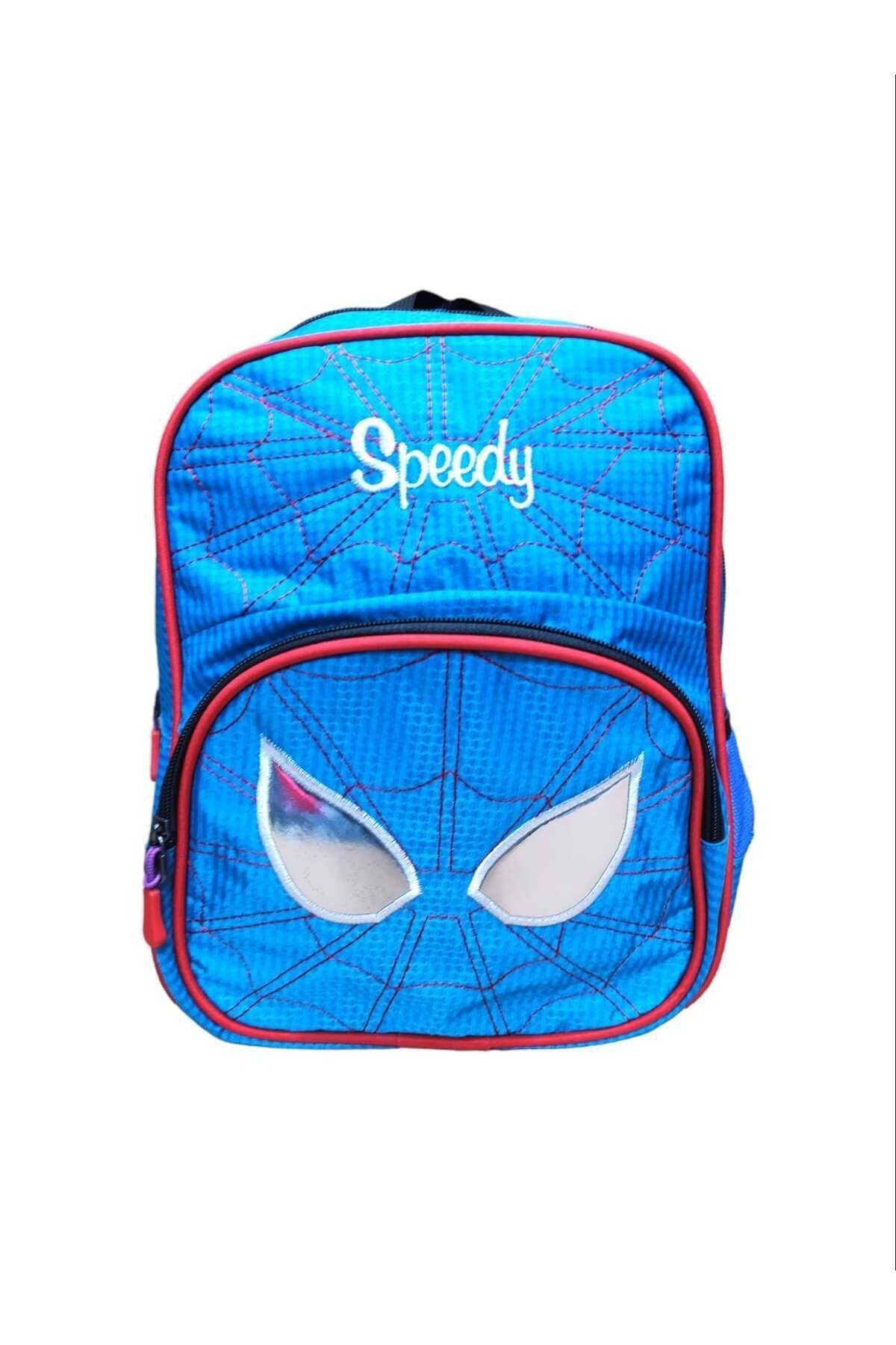 Nakışlı Speedy Parlak Iki Bölmeli Anaokulu Çantası 3038