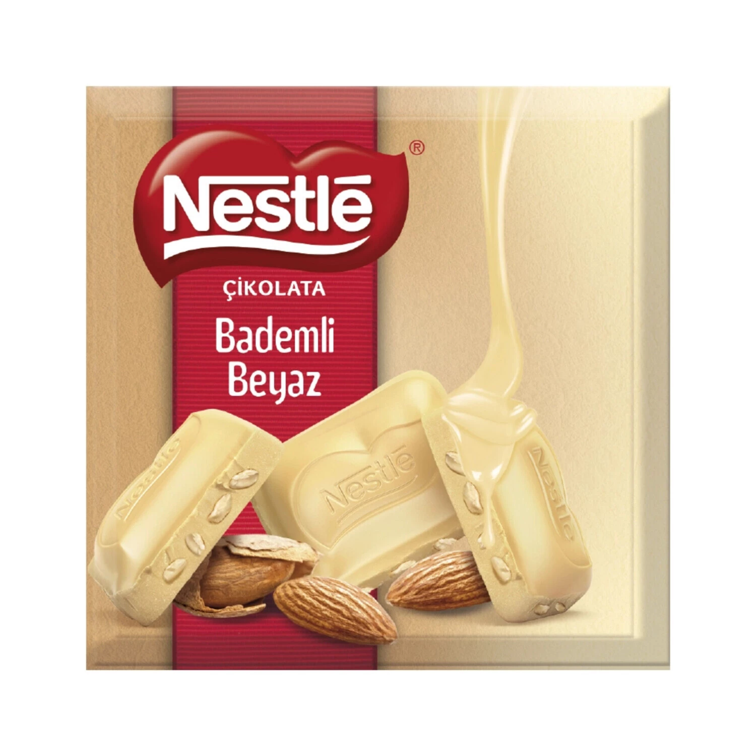 Nestle 1927 Bademli Beyaz Çikolata 60 G