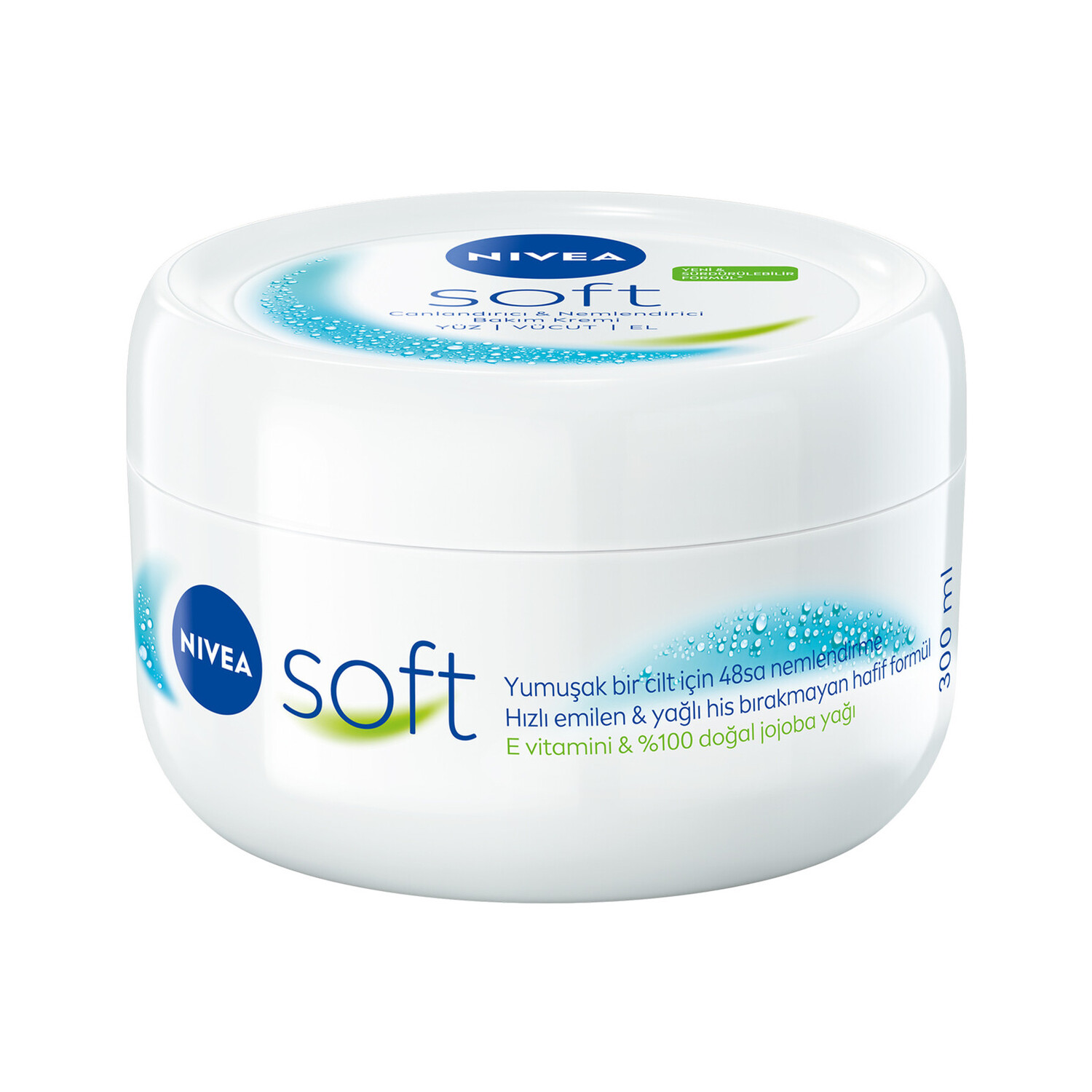 Nivea Soft Nemlendirici El Ve Vücut Bakım Kremi 300 Ml