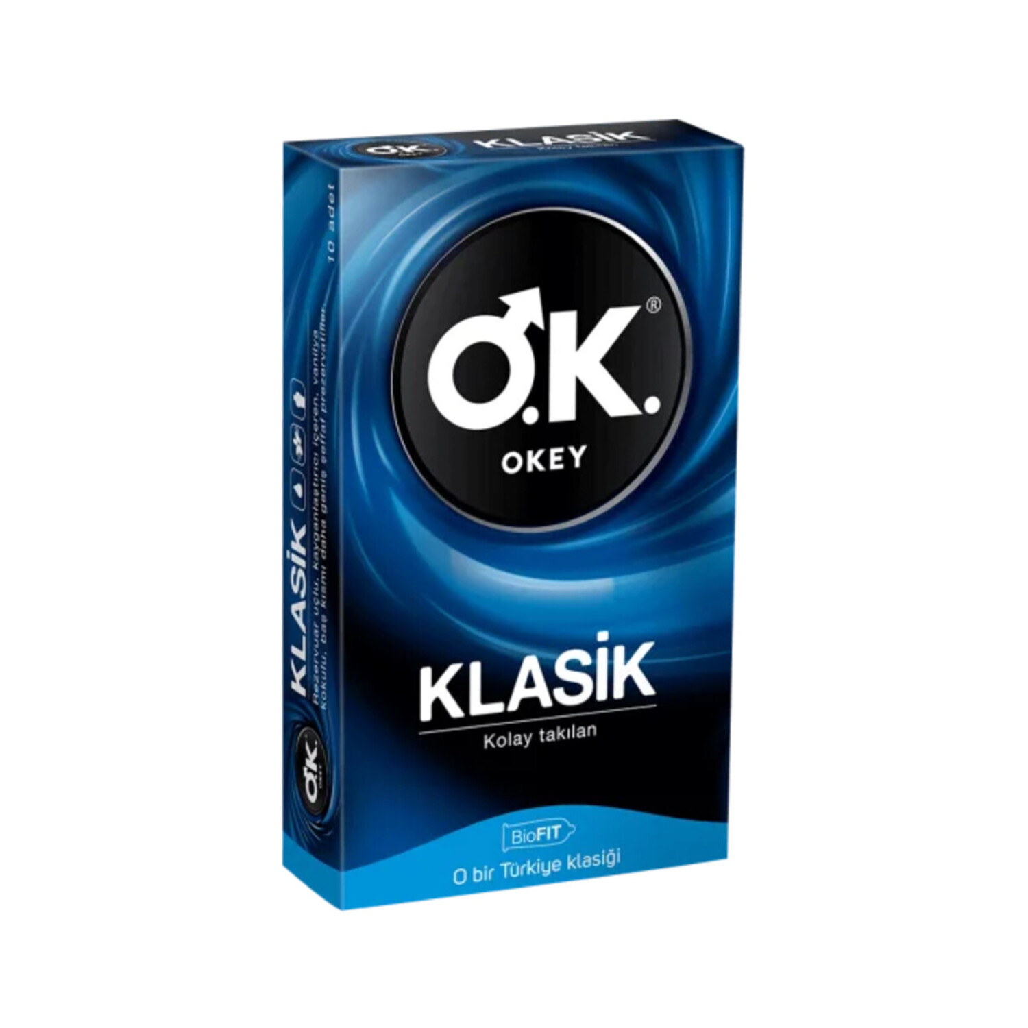 Okey Klasik Prezervatif 10 Adet