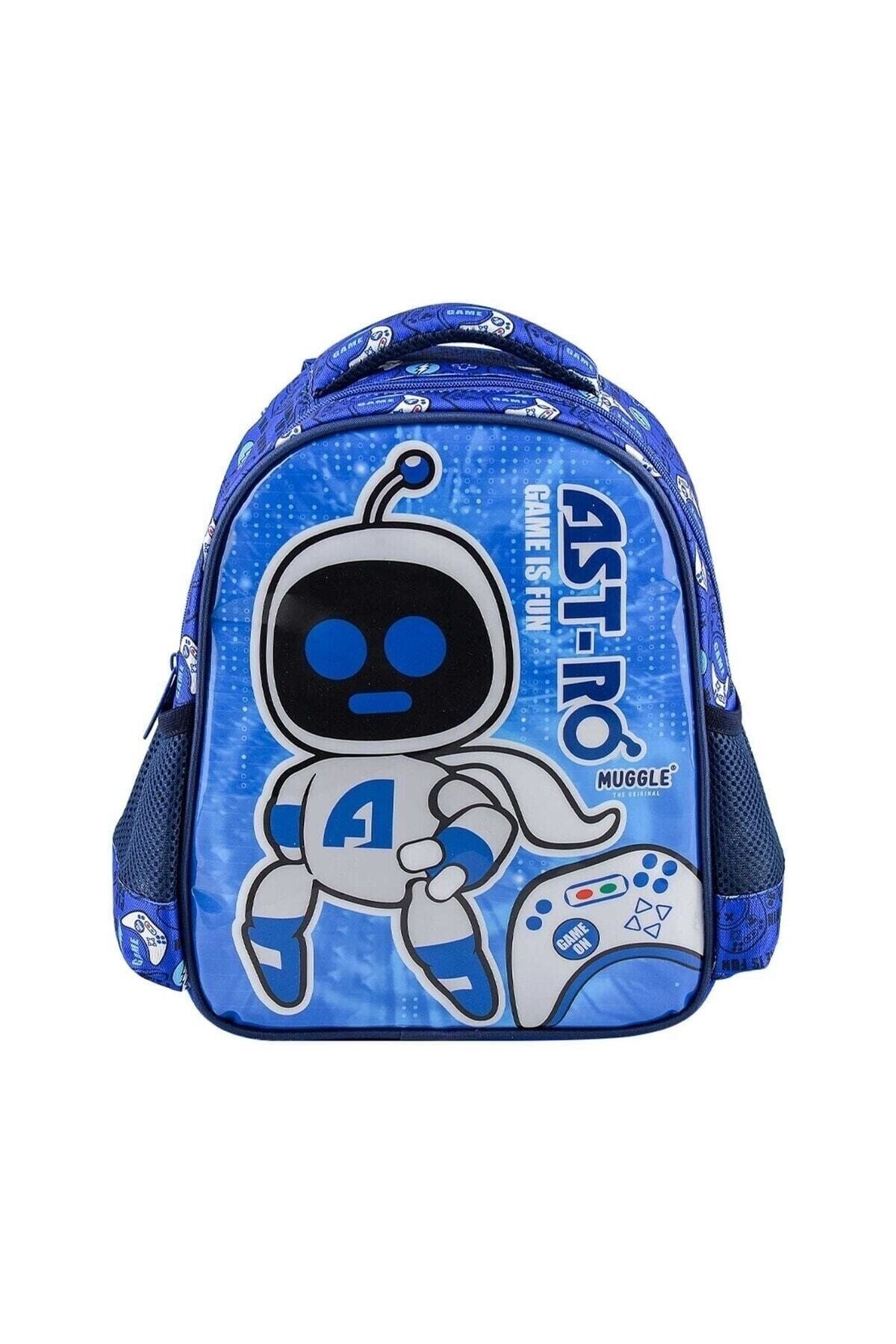 Okul Sırt Çantası Astro Mavi Mu-9956