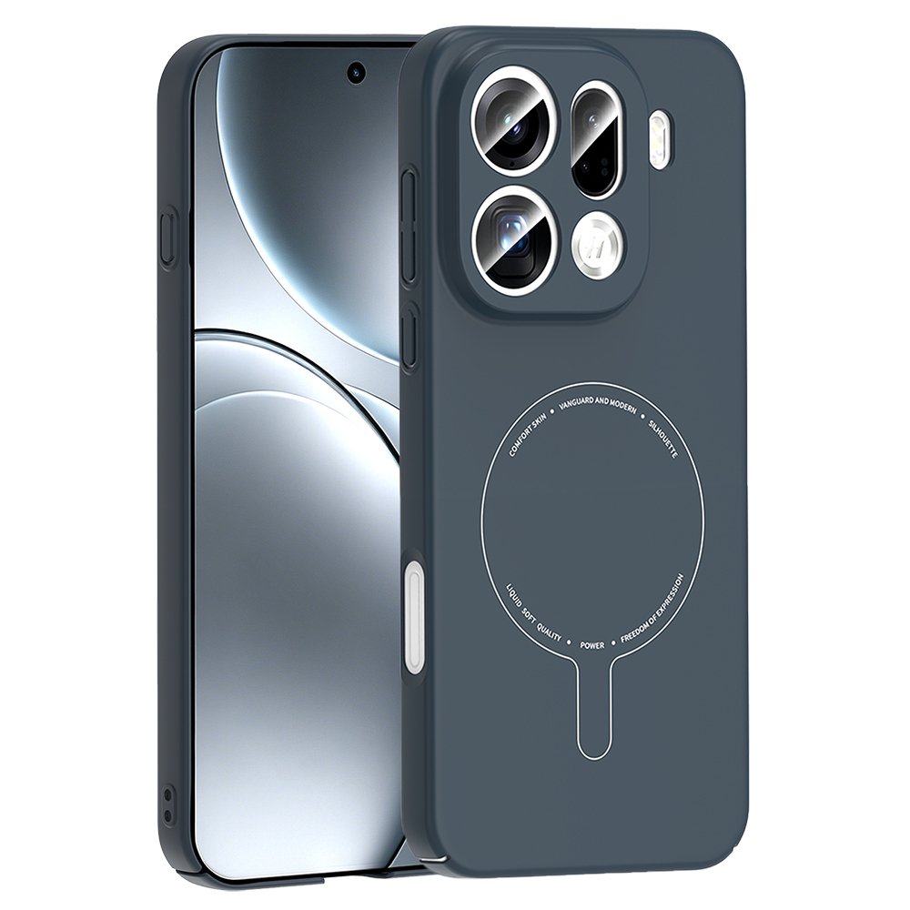 Oppo Find X9 Pro Kılıf Magsafe Şarj Özellikli Kamera Korumalı Elio Sert PC Kapak