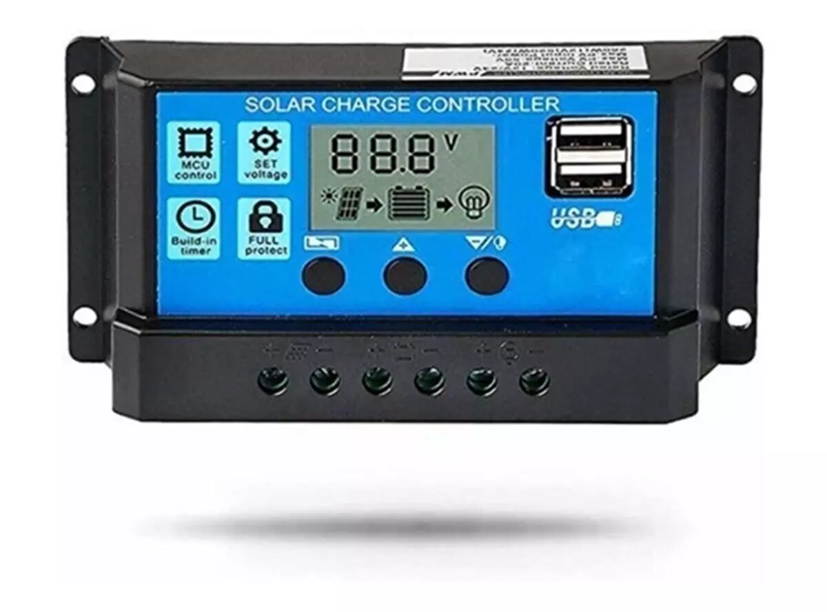 Orijinal 50A Solar Güneş Paneli Akü Şarj Kontrol Cihazı Pwm 12v-24v