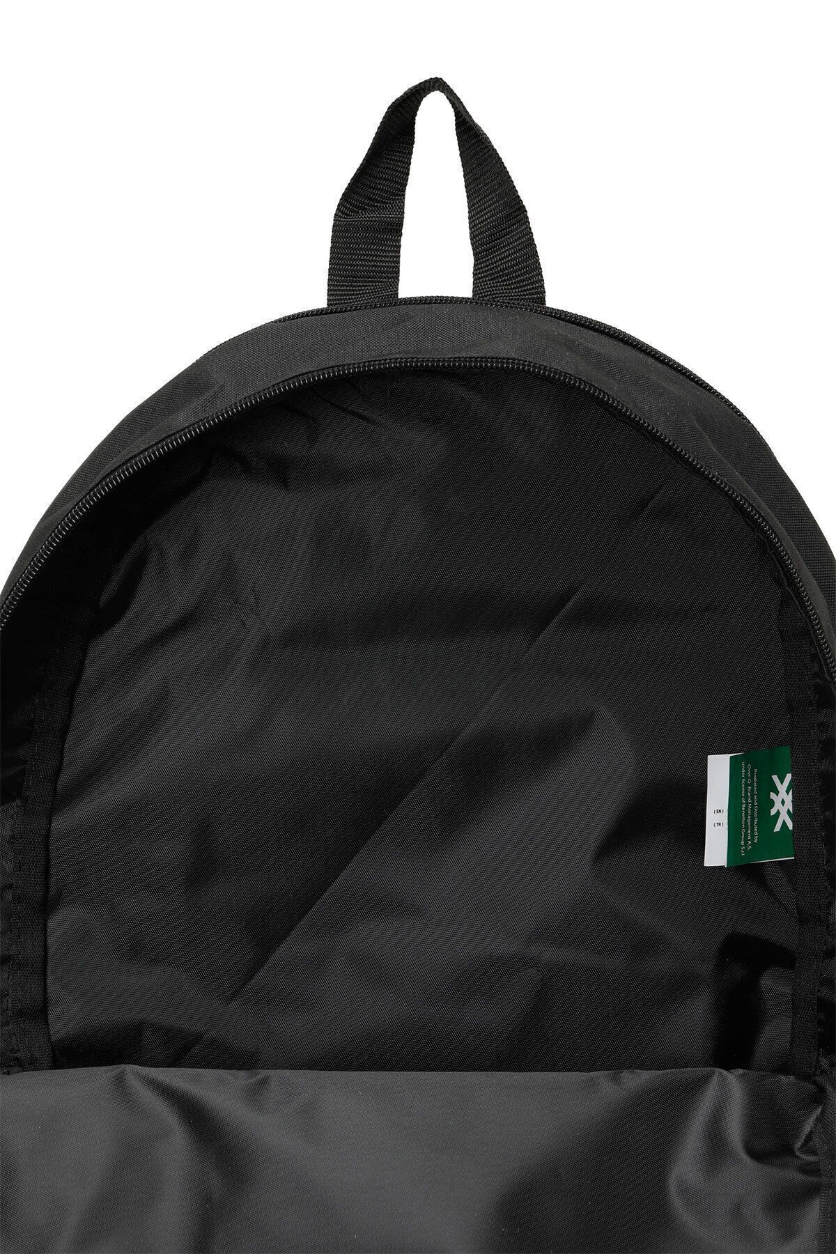 OVERQ-03759 3PR Siyah Unisex Sırt Çantası