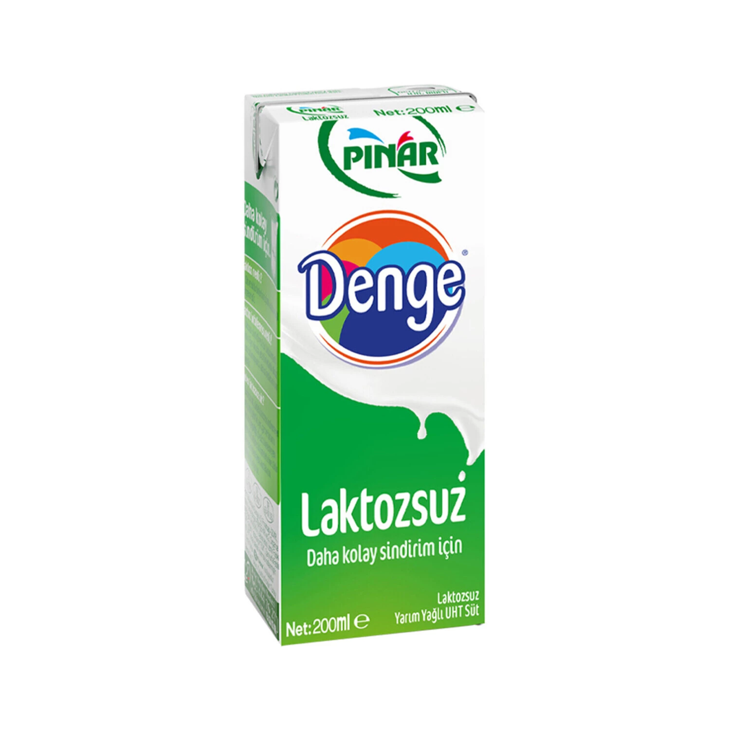 Pınar Denge Laktozsuz Süt 200 Ml