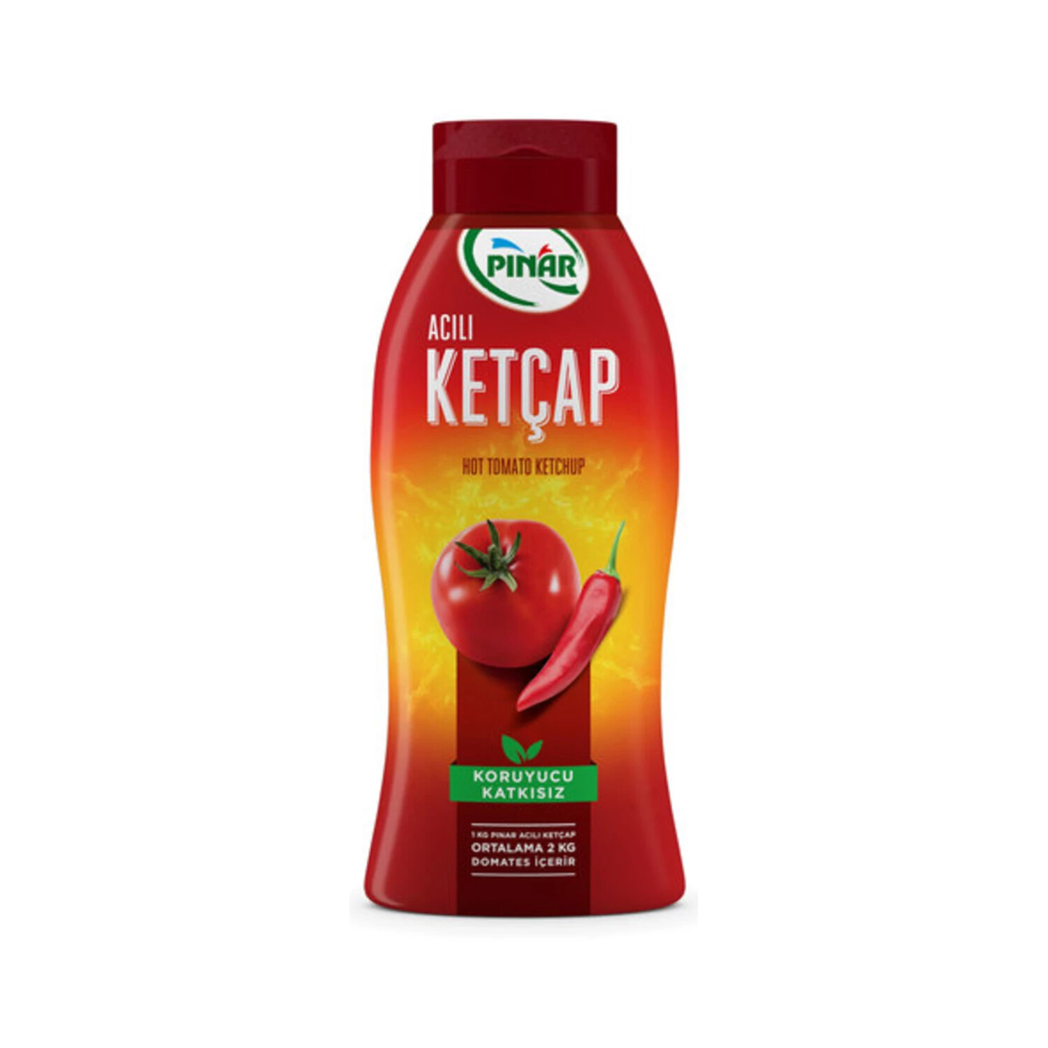 Pınar Ketçap Çeşni Acı 600 Gr