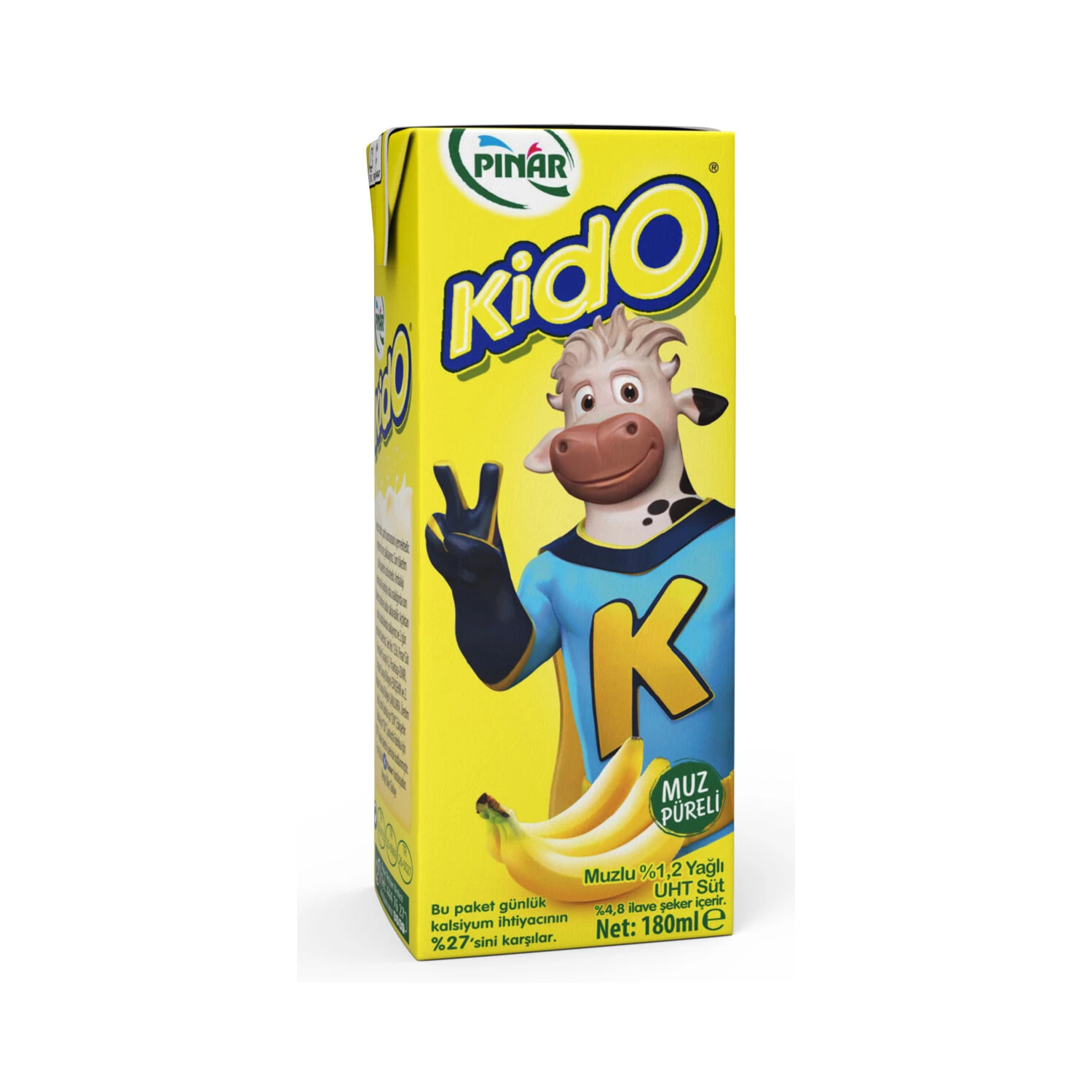 Pınar Kido Muzlu Süt 180 Ml