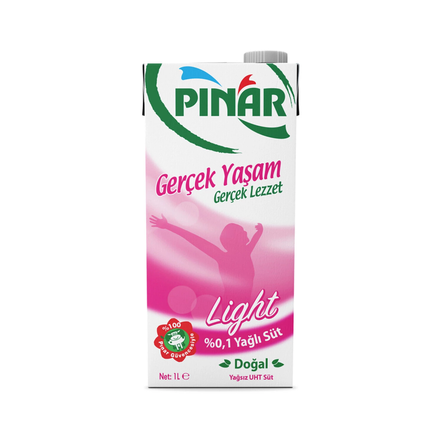 Pınar Light Süt 1 L