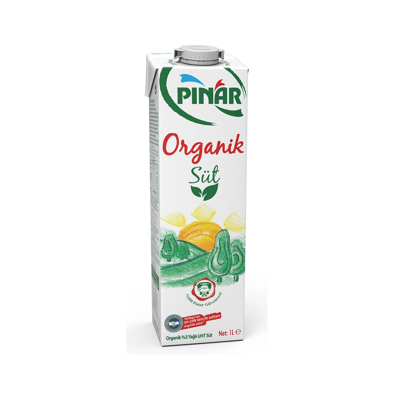 Pınar Organik Süt 1 L