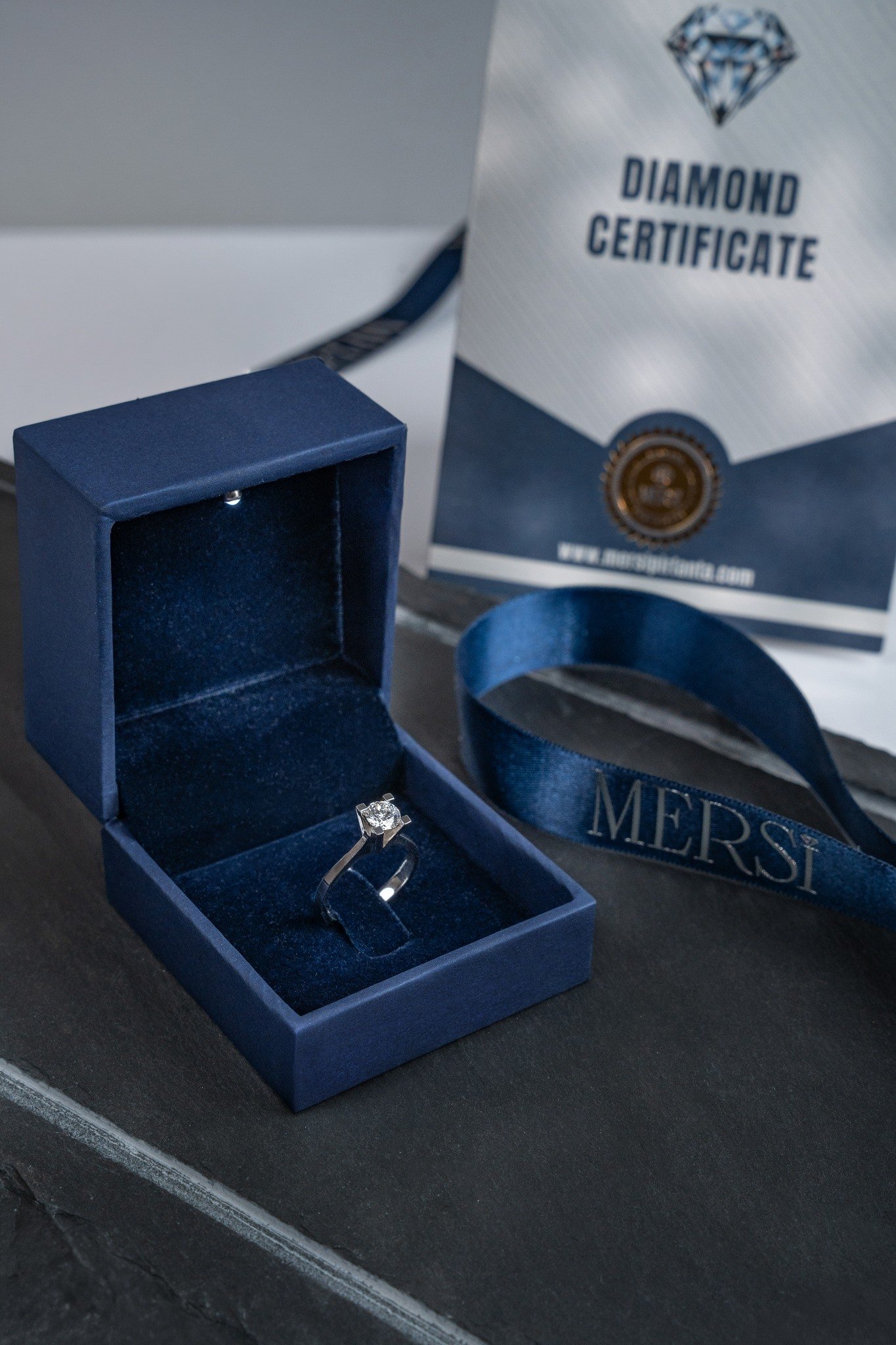 0.30 Carat Diamond Solitaire Ring HRD