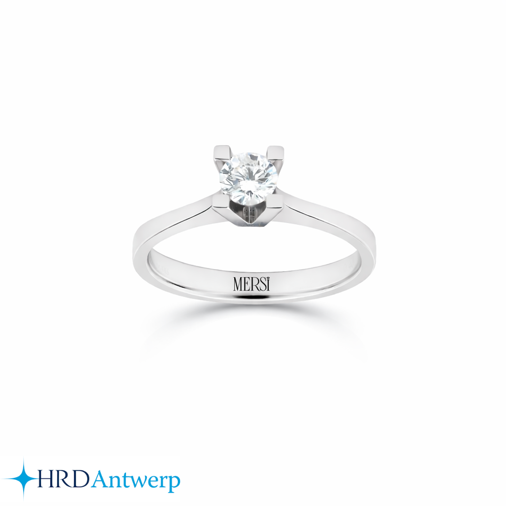 0.40 Carat Diamond Solitaire Ring HRD
