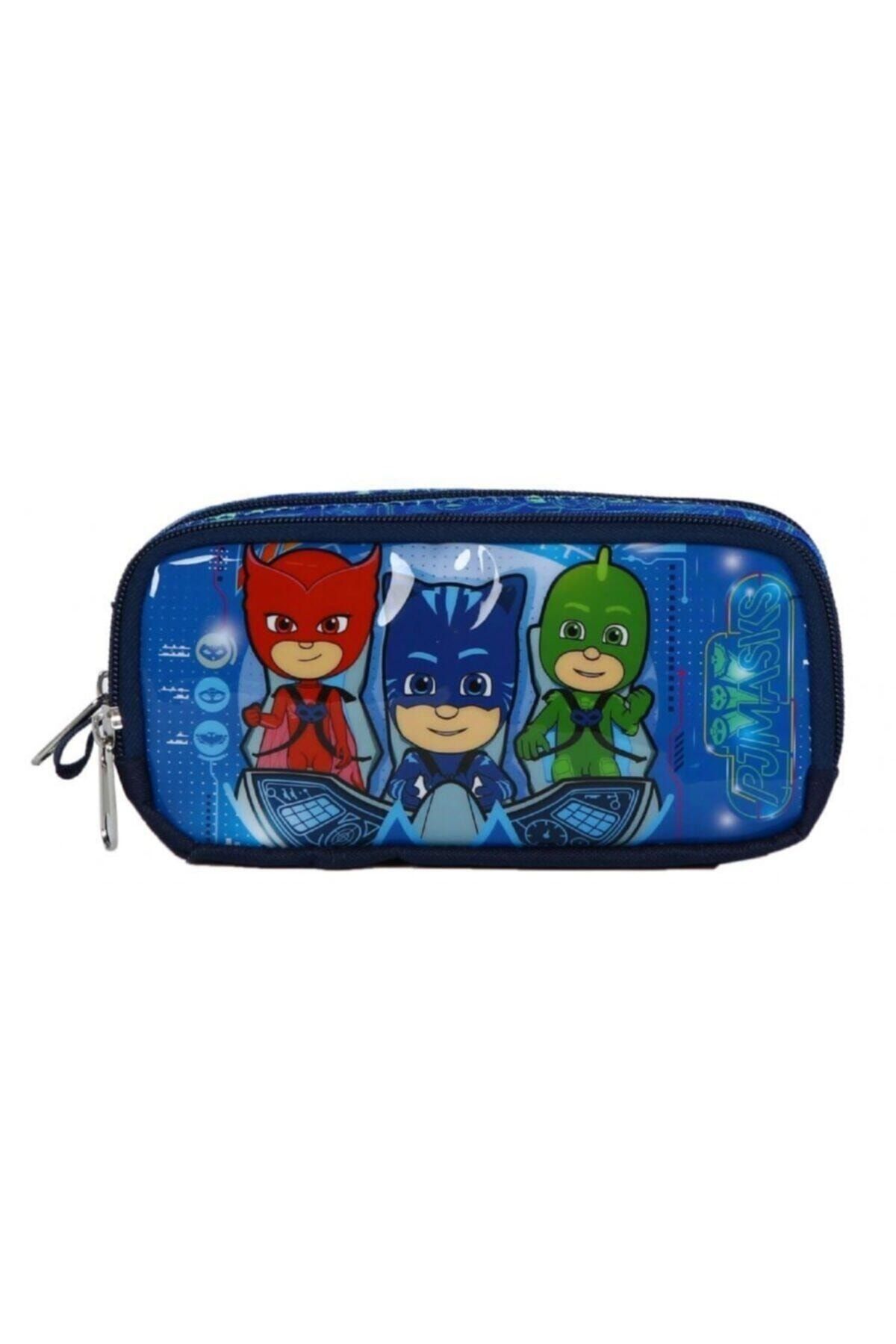 Pj Mask Karakterleri Iki Gözlü Okul Kalemliği - 21409