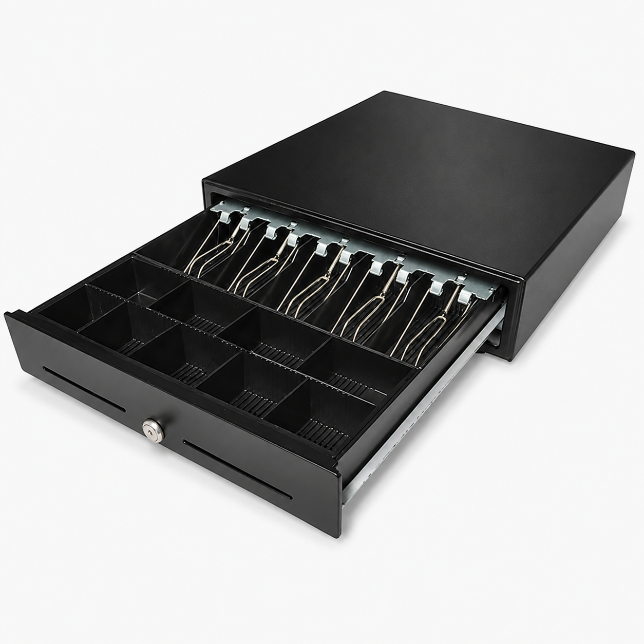Poswell PC-415 Metal Para Çekmecesi 5 Banknot 9 Bozuk Para Gözlü