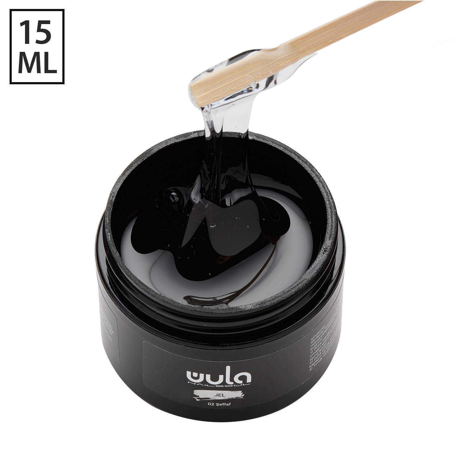 Wula Nailsoul Protez Tırnak Jeli Builder 15ml Clear 02
