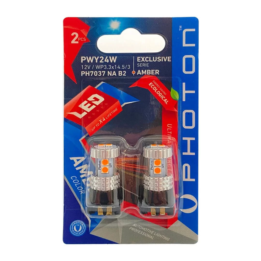 PW24W AMBER EXCLUSIVE SERIE (2'Lİ BLISTER)