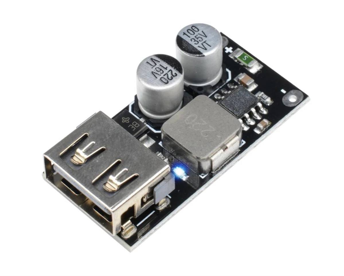 QC3.0 Hızlı Şarj Devresi DC-DC 6-32V Step Down Voltaj Regülatörü
