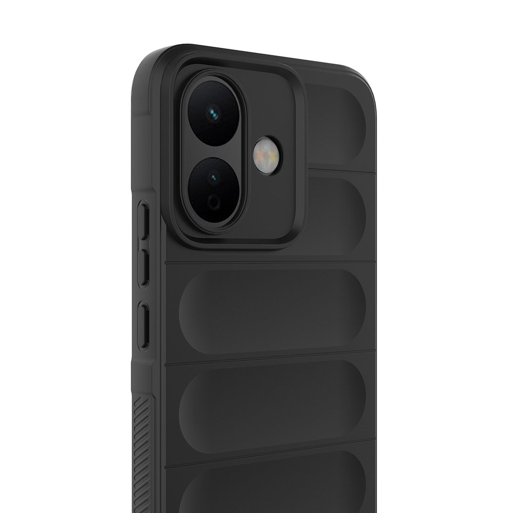 Redmi Note 17 Pro Kılıf Esnek TPU Oyuklu Arka Yüzey Tasarımlı Etnik Silikon Kapak